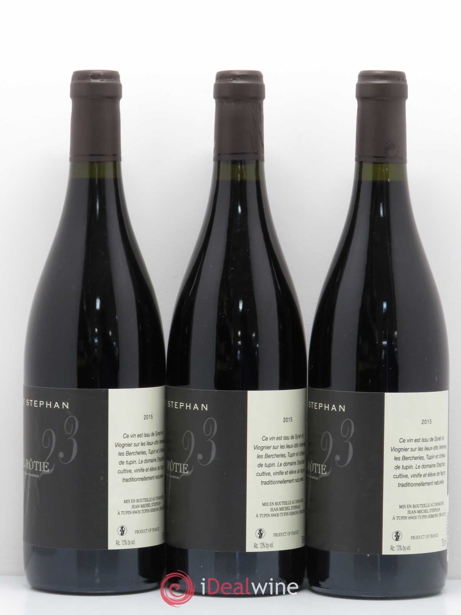 Côte-Rôtie Jean-Michel Stephan Only 23 2015 - Lot de 6 bouteilles - 2