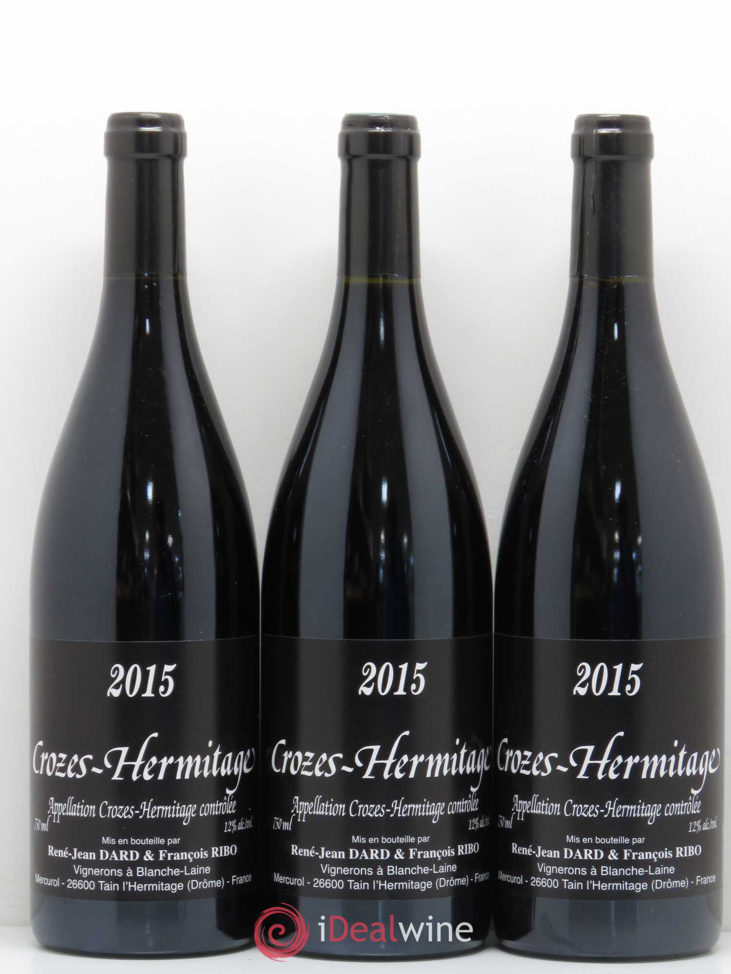 Crozes-Hermitage Dard et Ribo 2015 - Lot de 6 bouteilles - 1