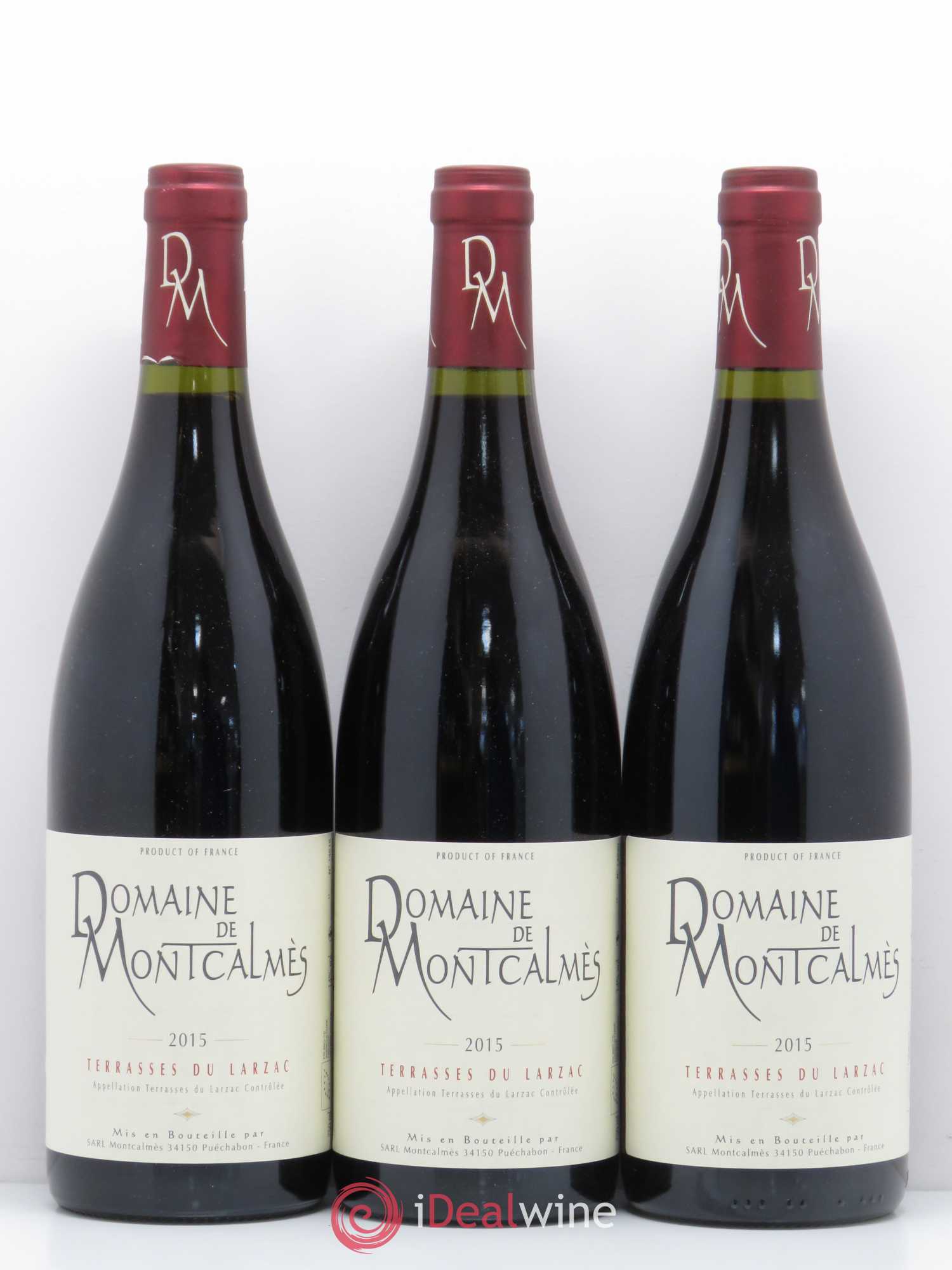 Terrasses du Larzac Domaine de Montcalmès Frédéric Pourtalié 2015 - Lotto di 6 bottiglie - 1