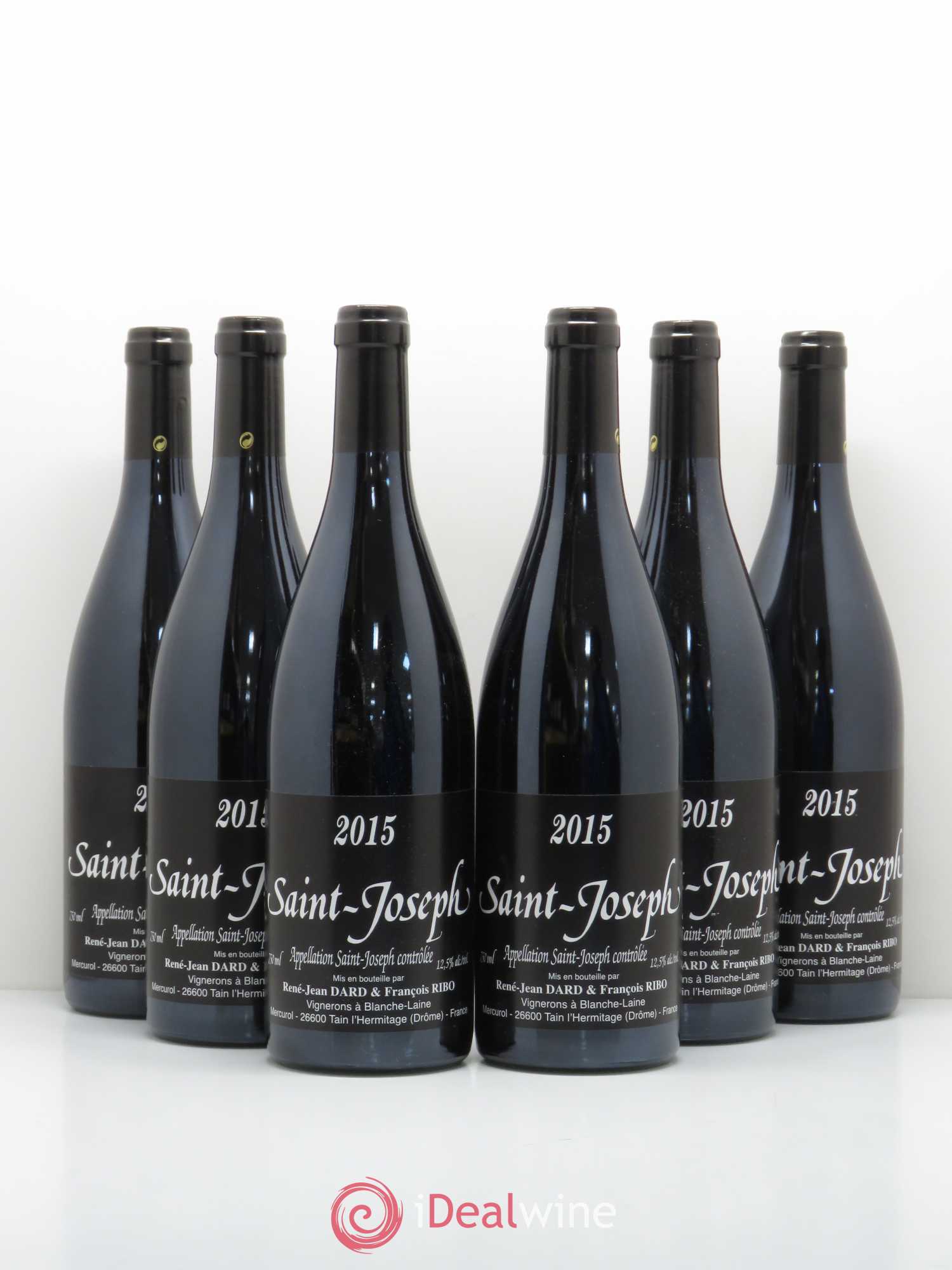 Saint-Joseph Dard et Ribo 2015 - Lot de 6 bouteilles - 0