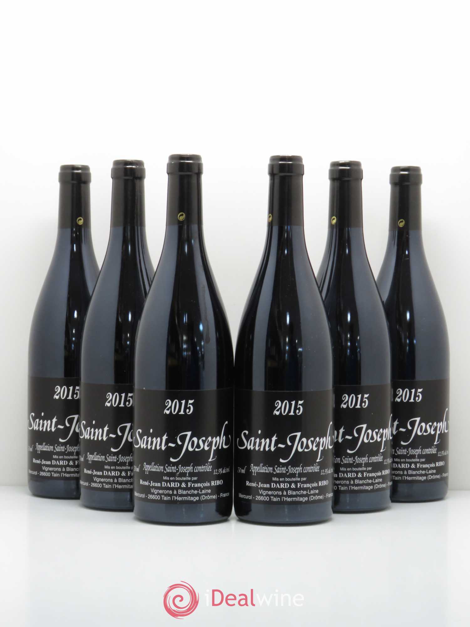Saint-Joseph Dard et Ribo 2015 - Lot de 6 bouteilles - 0