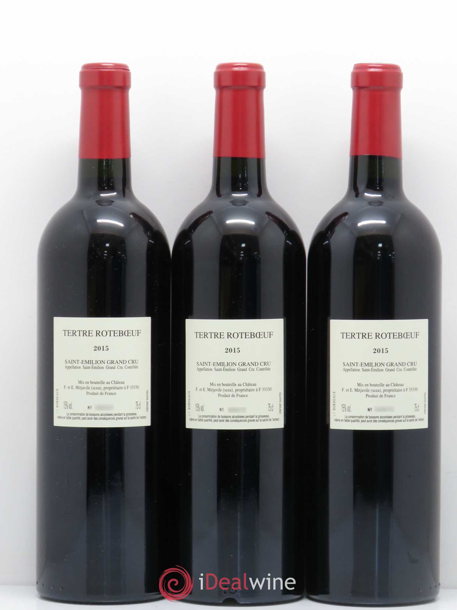 Château Tertre Roteboeuf 2015 - Lot de 6 bouteilles - 4