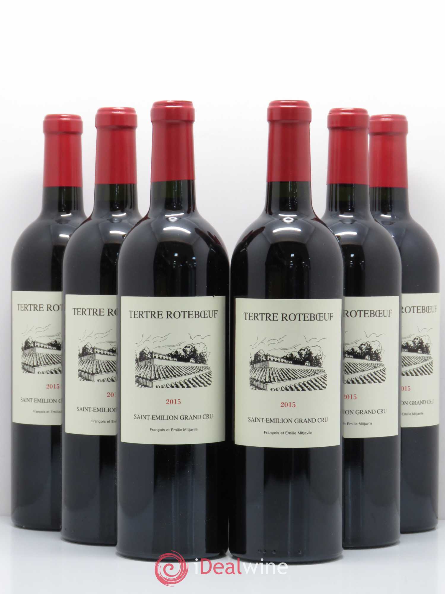 Château Tertre Roteboeuf 2015 - Lot de 6 bouteilles - 0