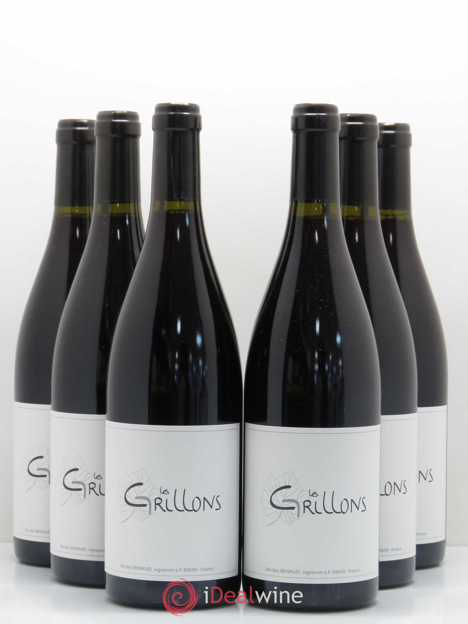 Côtes-du-Rhône Grillons Clos Des Grillons 2016 - Posten von 6 Flaschen - 0