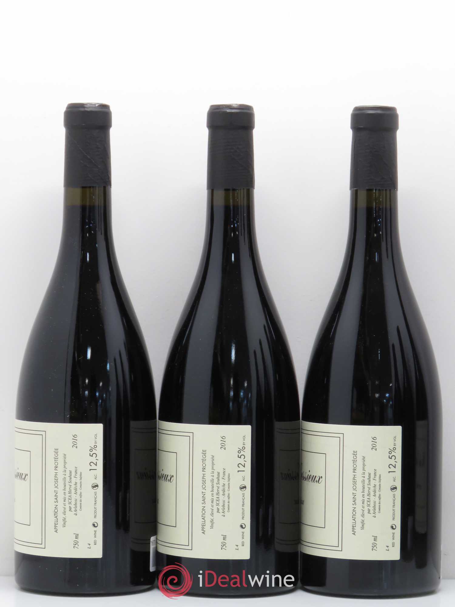 Saint-Joseph Clos des Cessieux Herve Souhaut 2016 - Posten von 6 Flaschen - 2