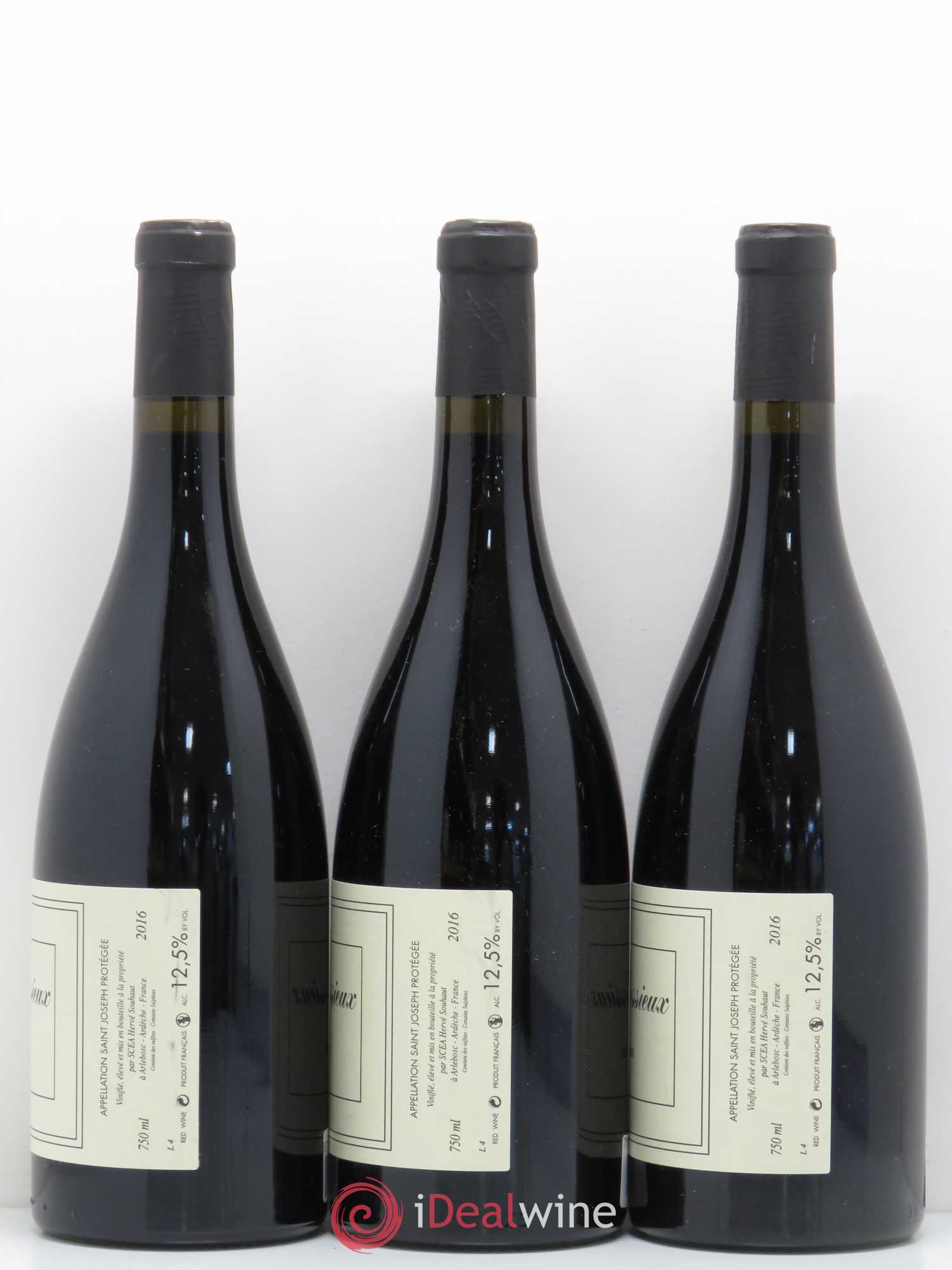 Saint-Joseph Clos des Cessieux Herve Souhaut 2016 - Posten von 6 Flaschen - 4