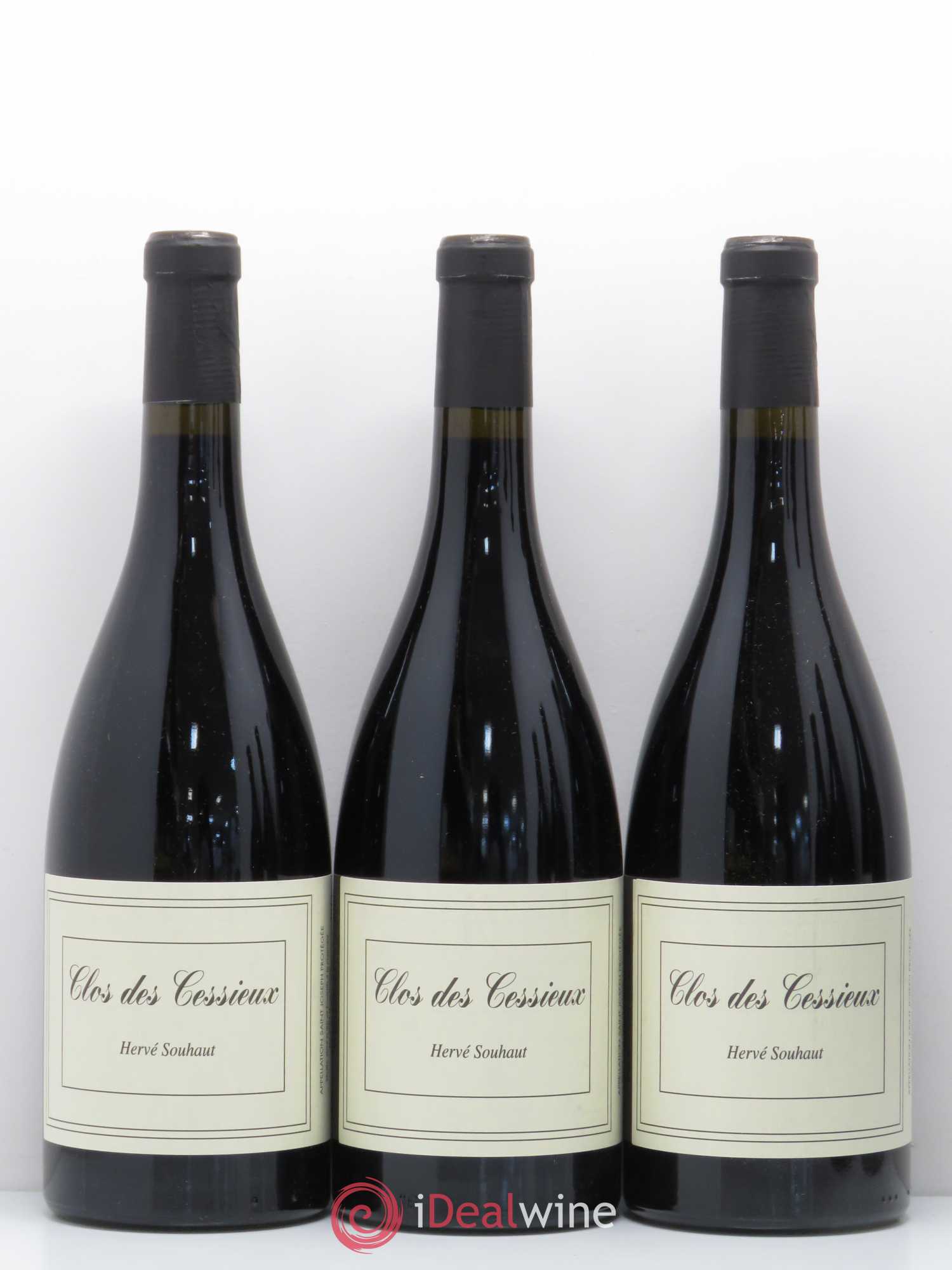Saint-Joseph Clos des Cessieux Herve Souhaut 2016 - Posten von 6 Flaschen - 1