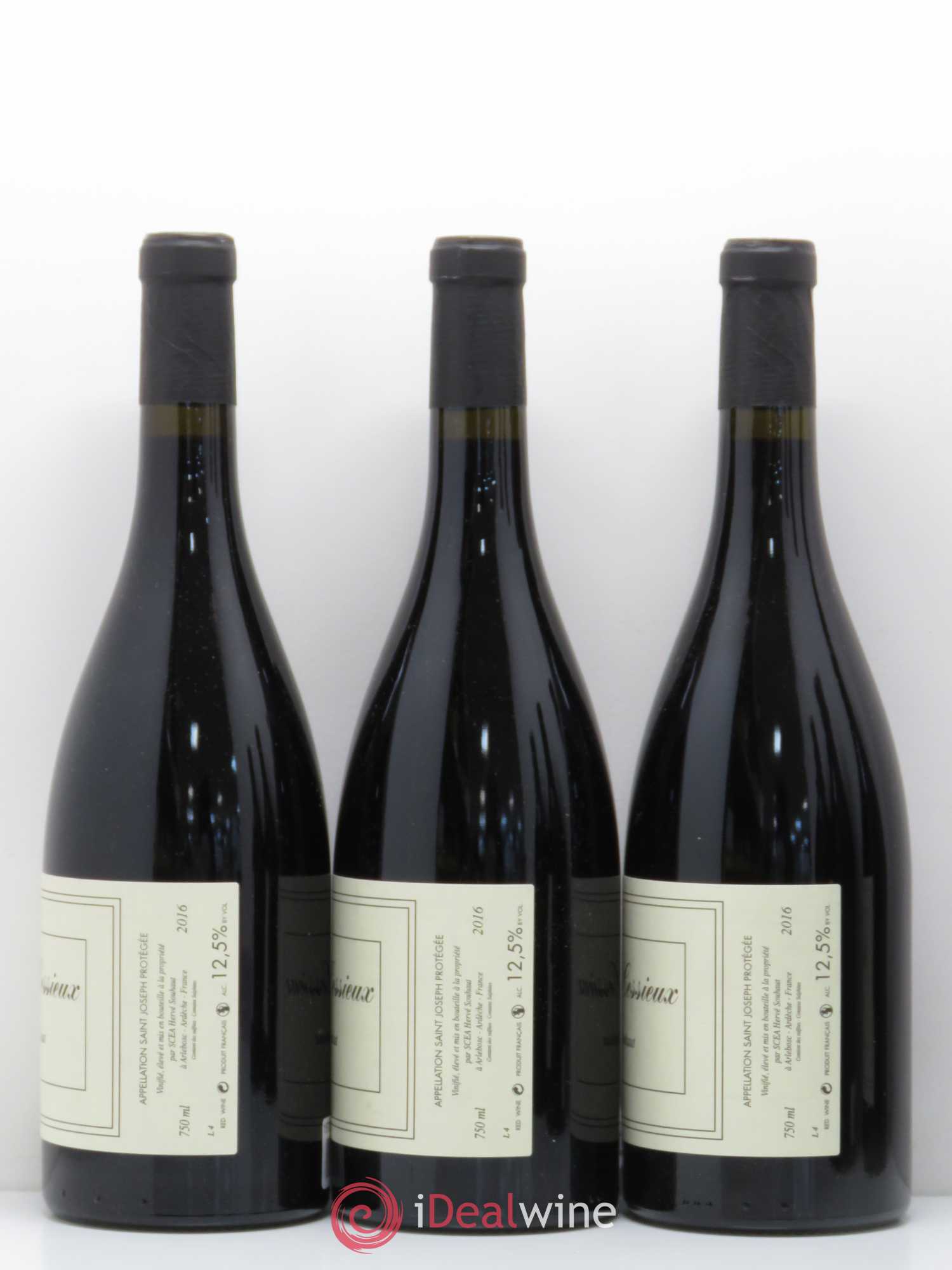 Saint-Joseph Clos des Cessieux Herve Souhaut 2016 - Posten von 6 Flaschen - 2