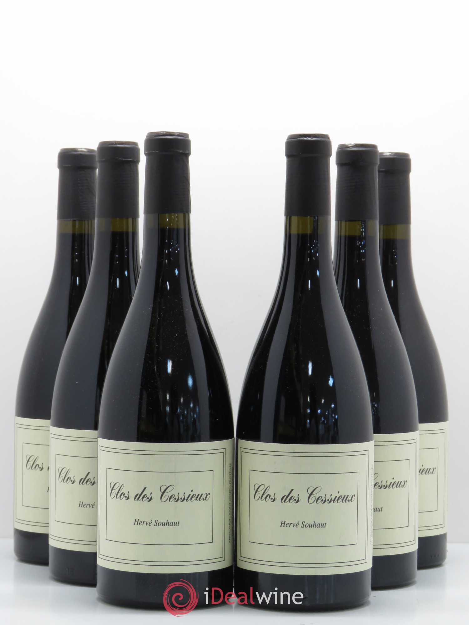 Saint-Joseph Clos des Cessieux Herve Souhaut 2016 - Posten von 6 Flaschen - 0