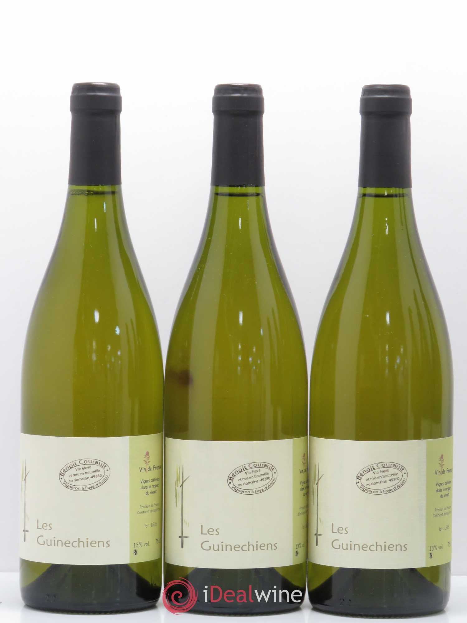 Vin de France Guinechiens Courault 2016 - Posten von 6 Flaschen - 1