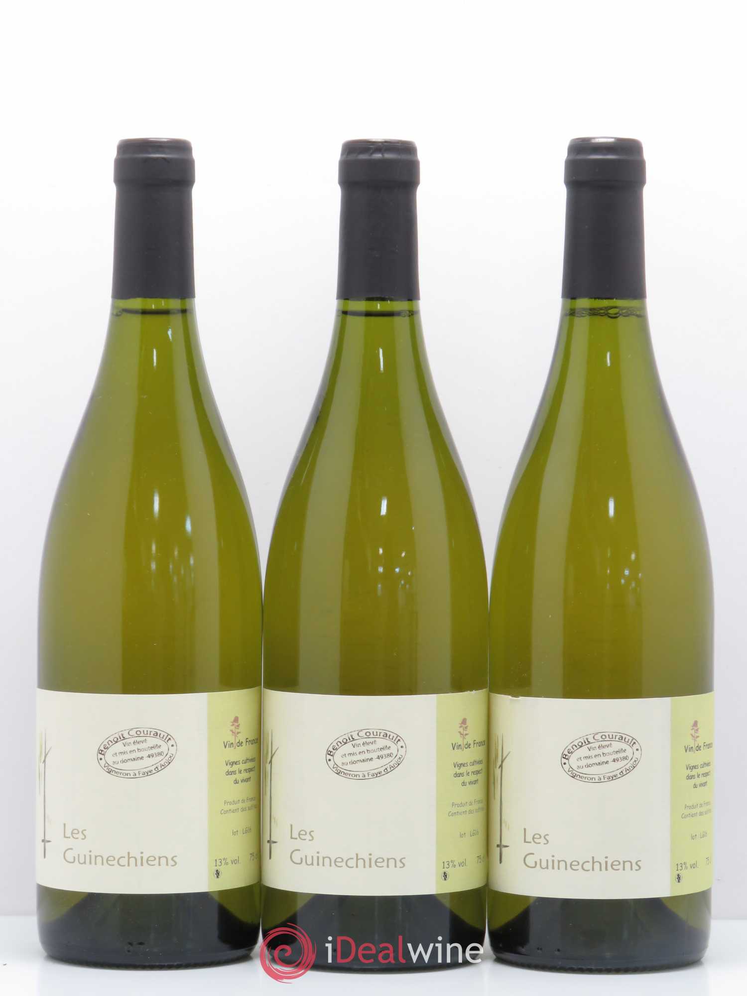 Vin de France Guinechiens Courault 2016 - Posten von 6 Flaschen - 2