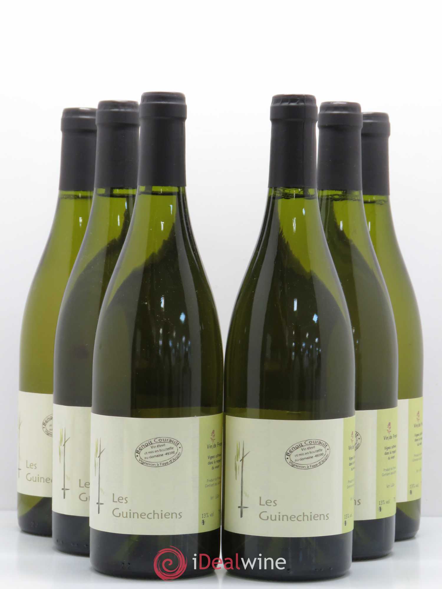 Vin de France Guinechiens Courault 2016 - Posten von 6 Flaschen - 0