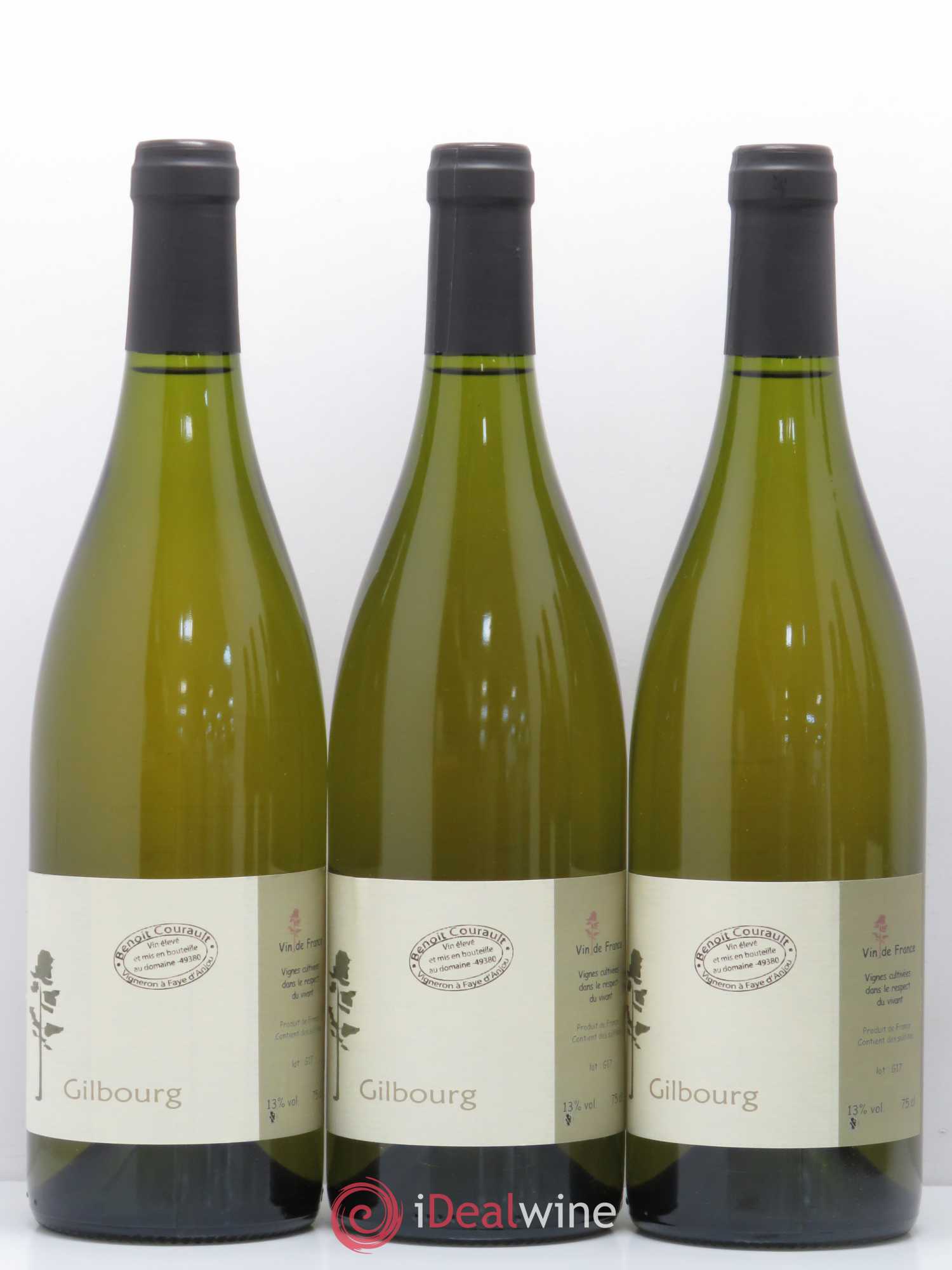 Vin de France Gilbourg Benoit Courault 2017 - Posten von 6 Flaschen - 1