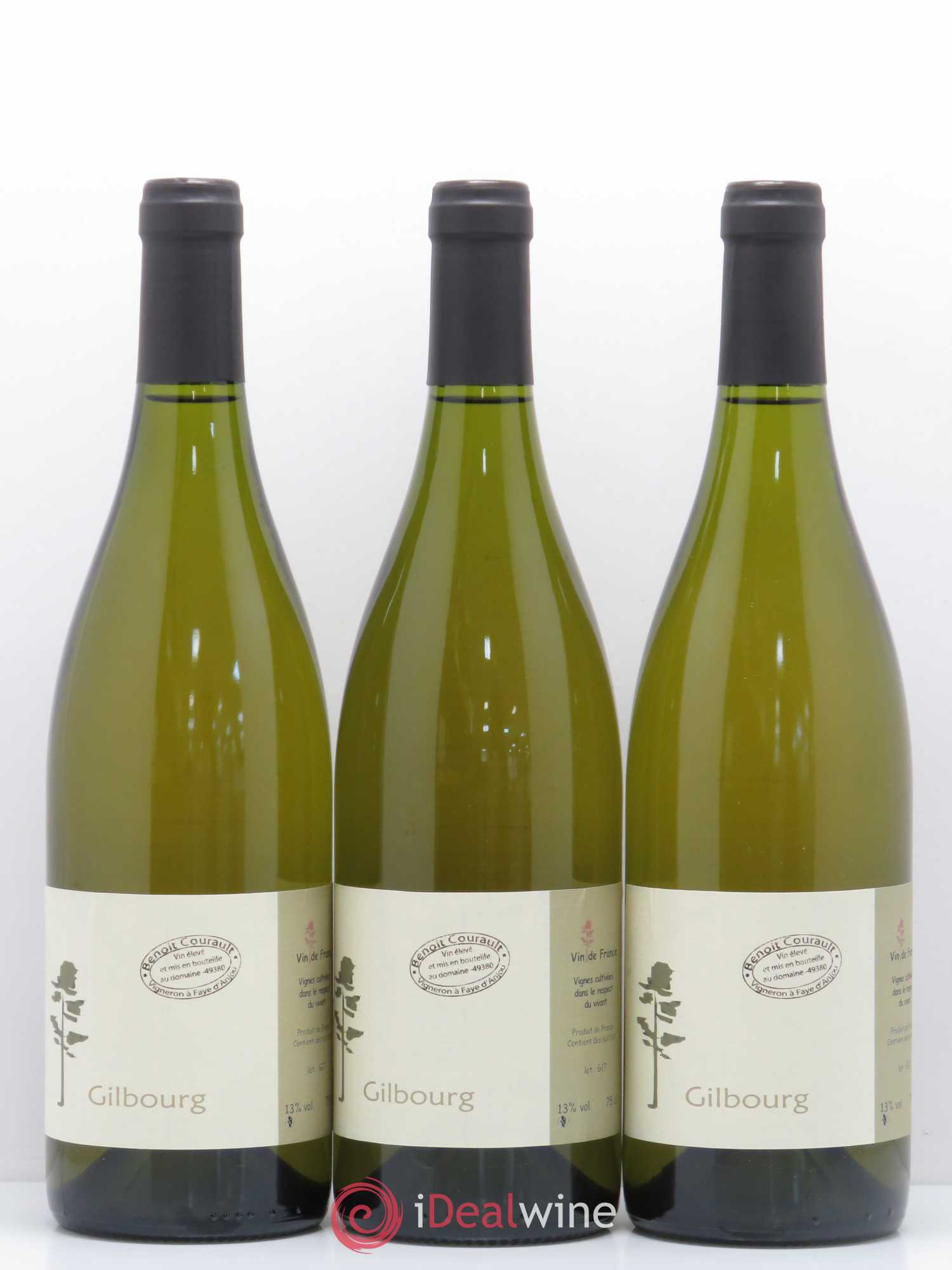 Vin de France Gilbourg Benoit Courault 2017 - Posten von 6 Flaschen - 2