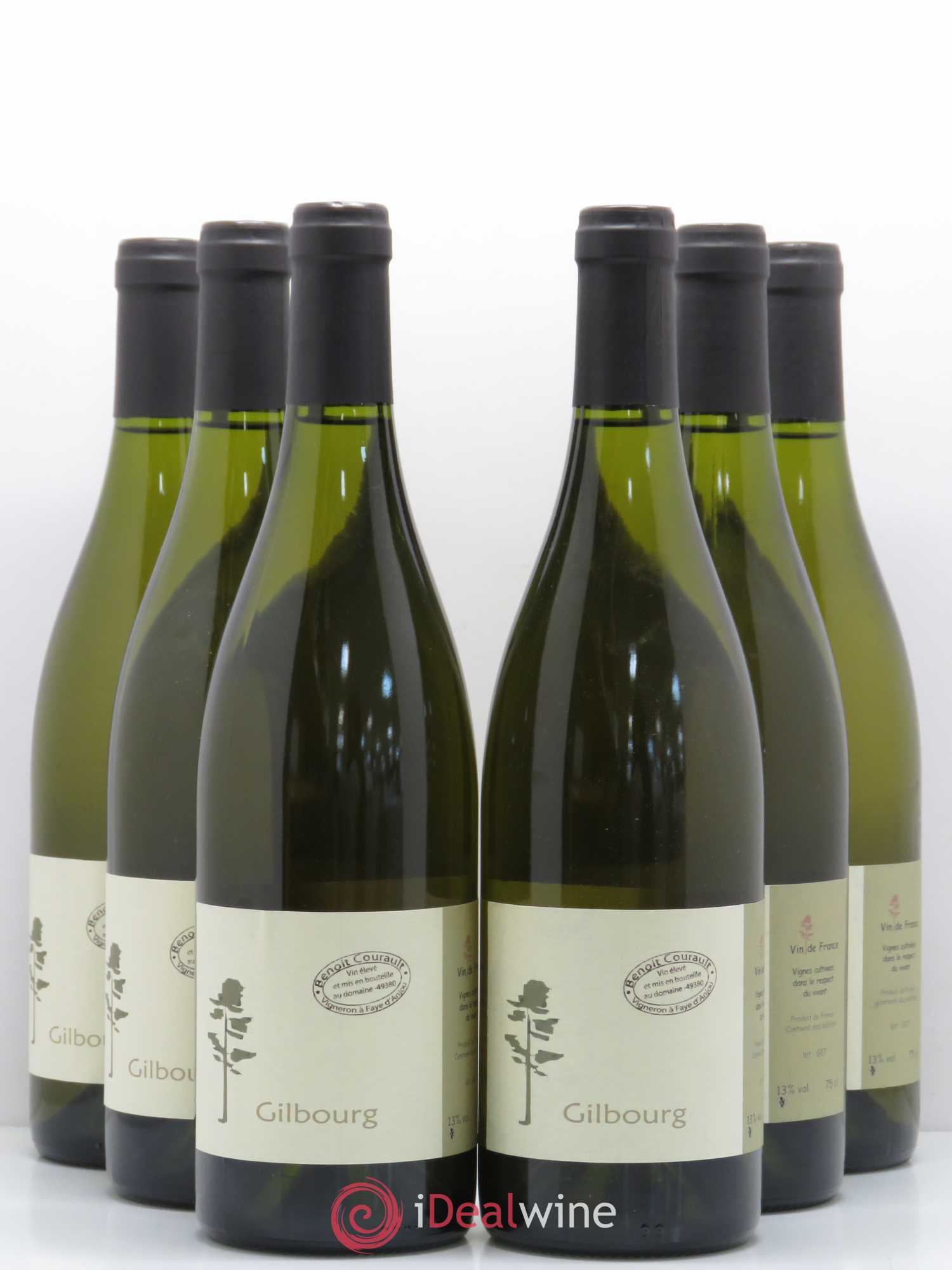 Vin de France Gilbourg Benoit Courault 2017 - Posten von 6 Flaschen - 0