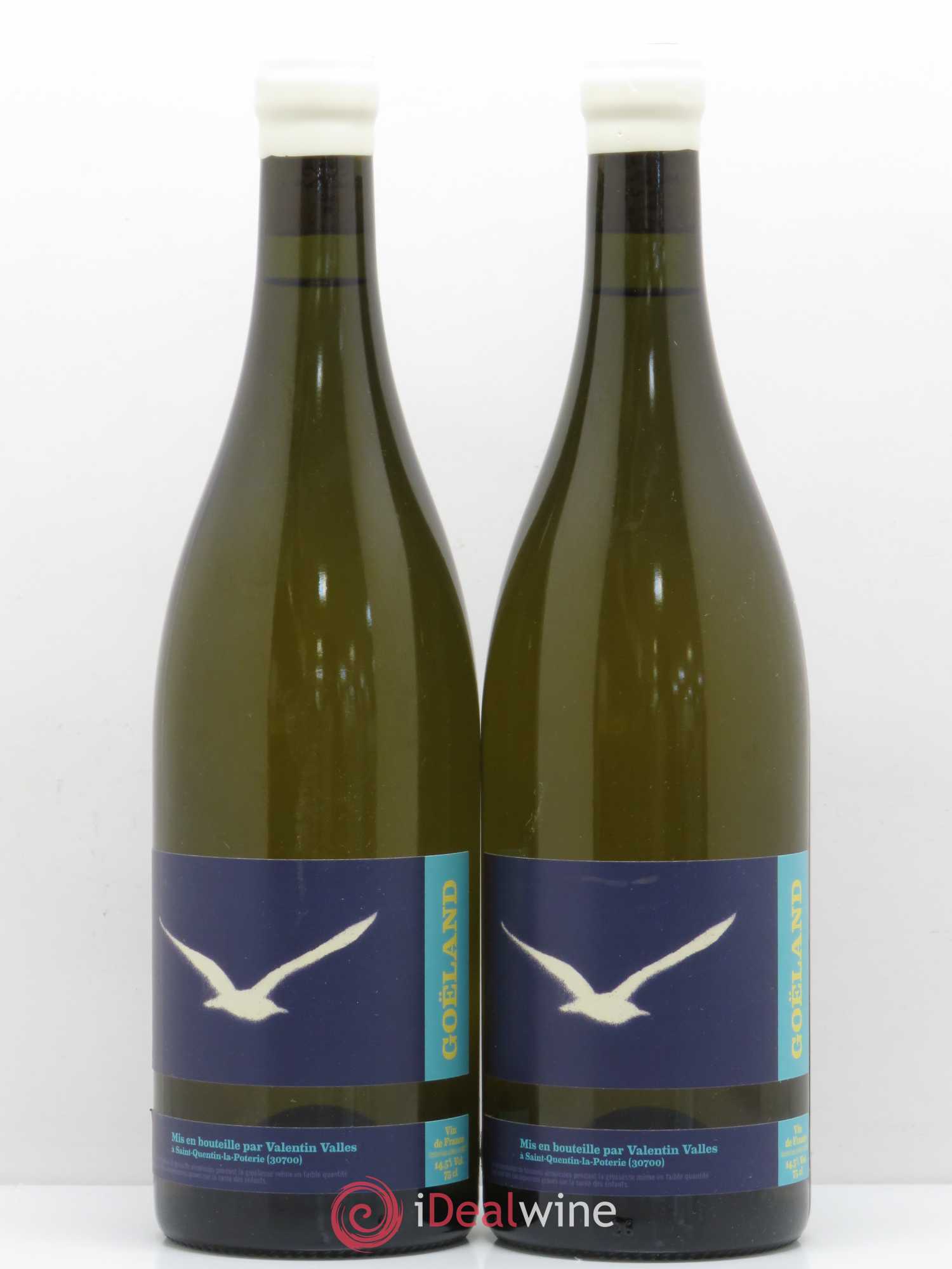 Vin de France Goéland Valentin Valles 2017 - Posten von 2 Flaschen - 0