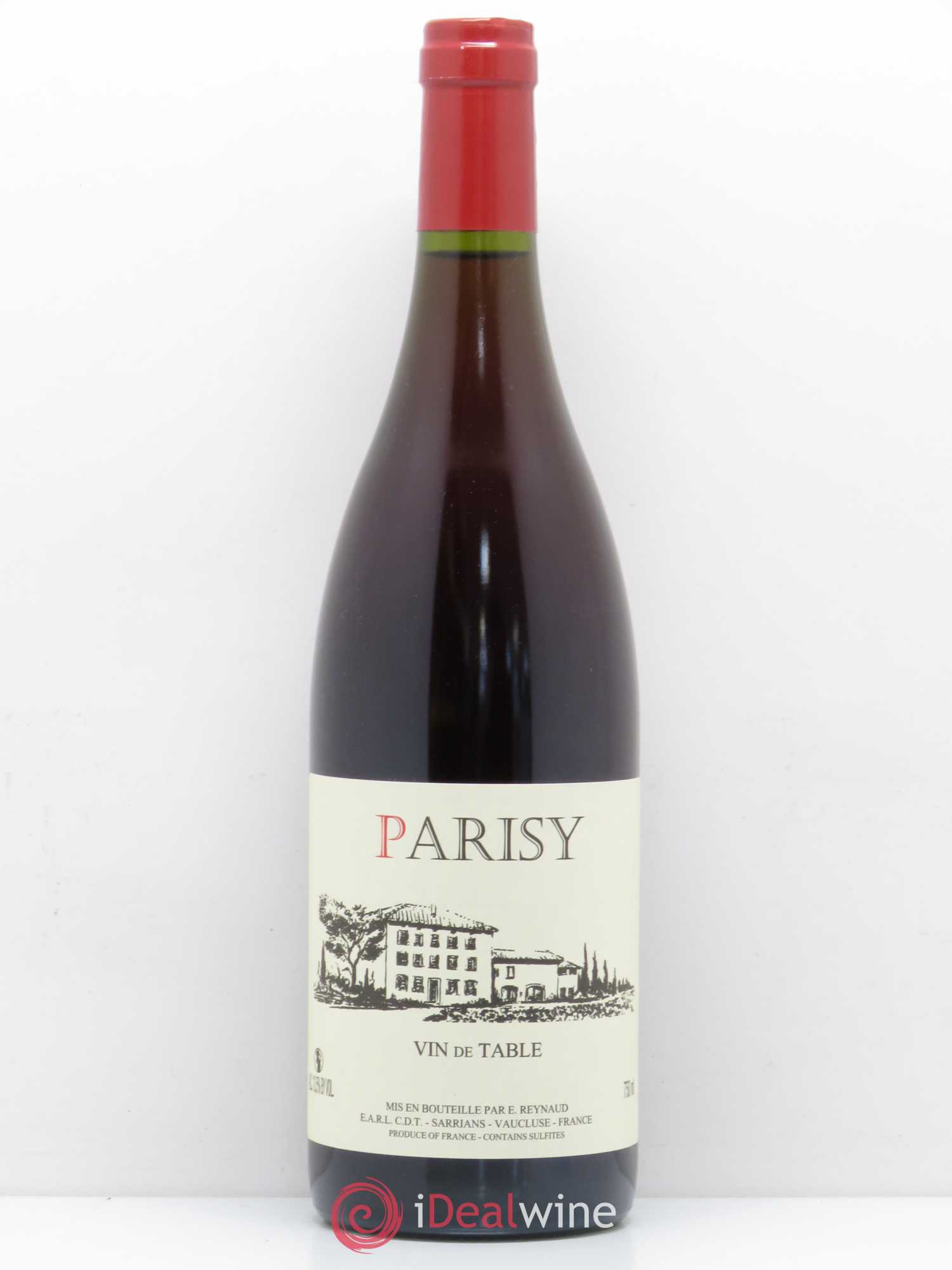 Vin de Table Parisy Emmanuel Reynaud - Posten von 1 Flasche - 0