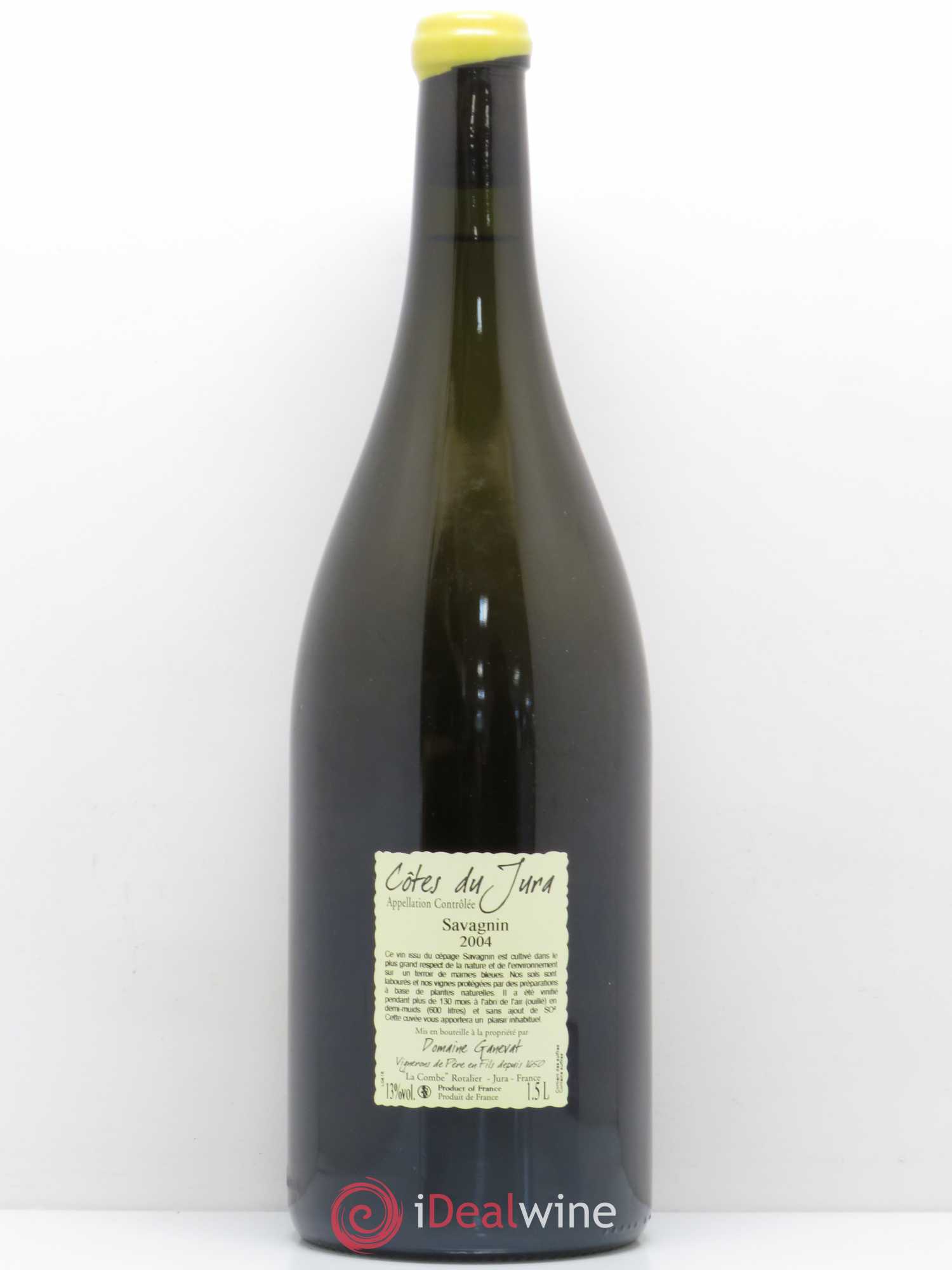 Côtes du Jura Les Vignes de mon Père Jean-François Ganevat (Domaine) 2004 - Lot de 1 magnum - 1