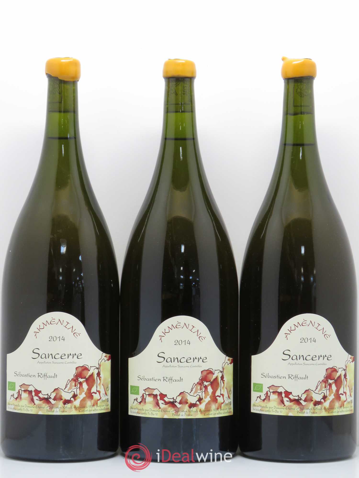 Sancerre Akmenine Riffault 2014 - Posten von 3 Magnum - 0