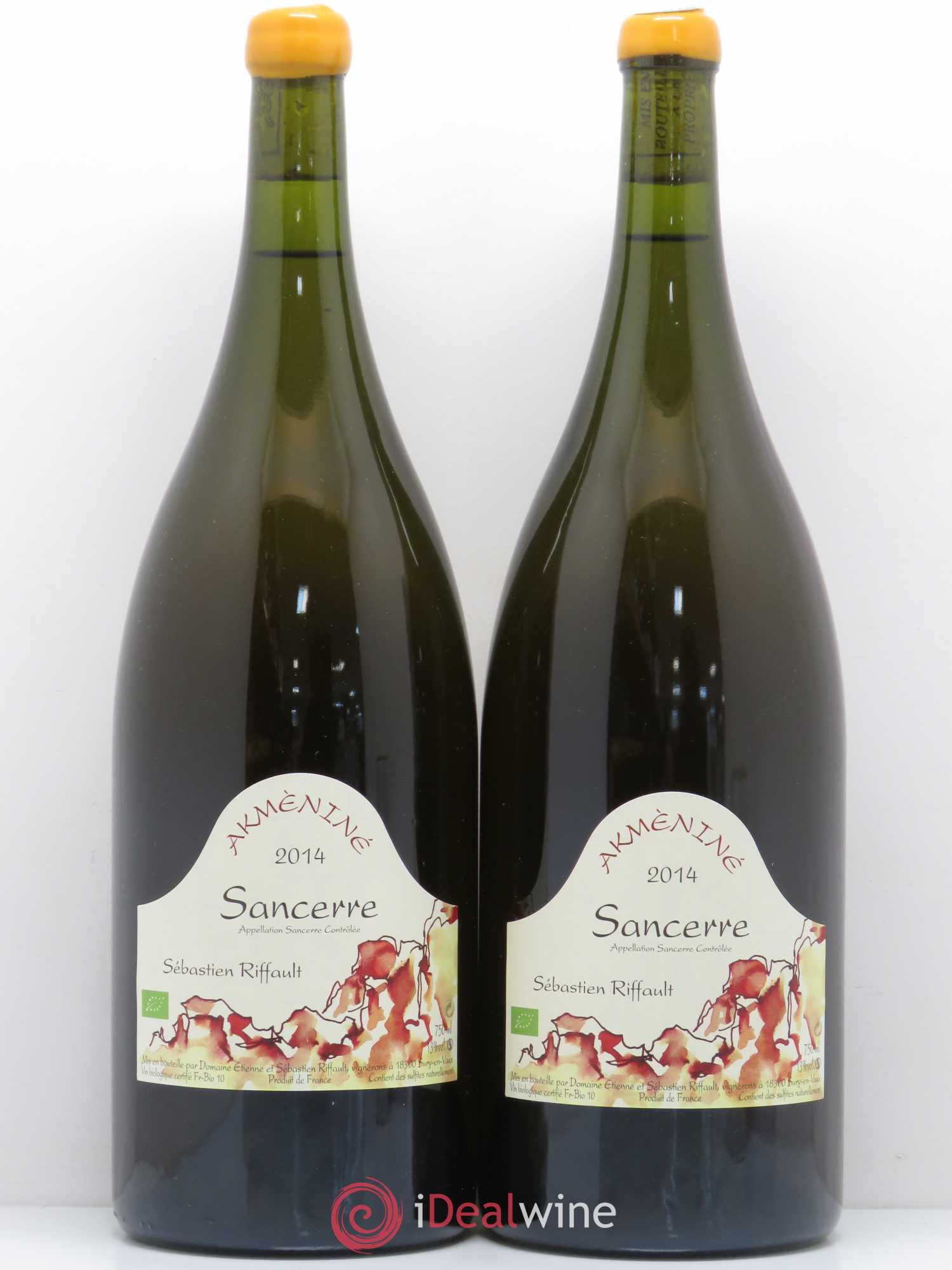 Sancerre Akmenine Riffault 2014 - Lot de 2 magnums - 0
