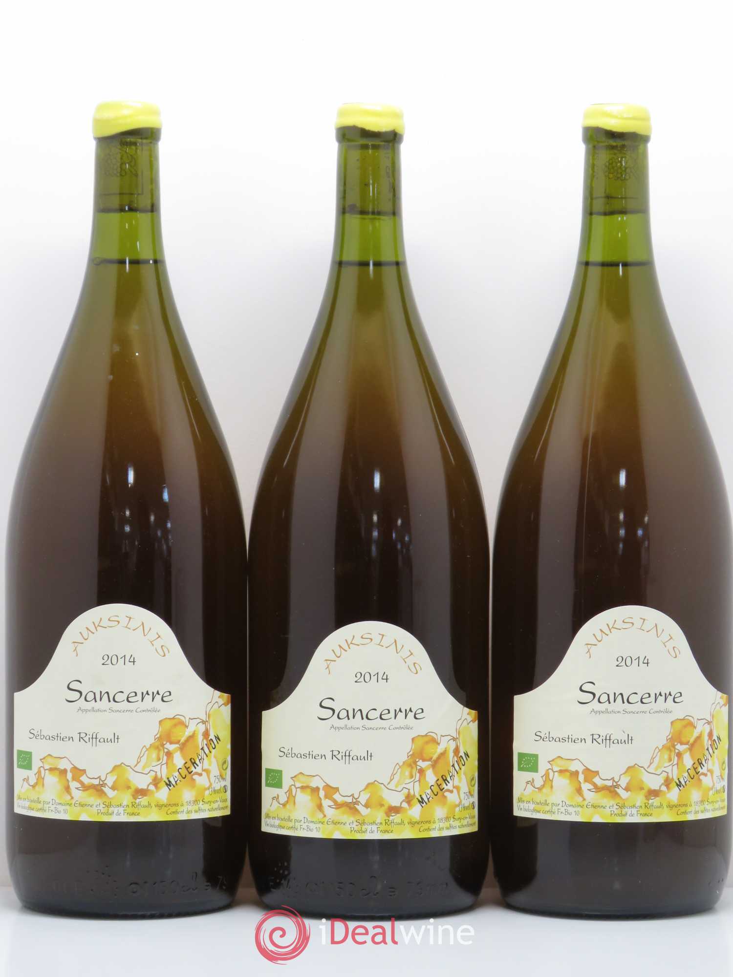 Sancerre Auksinis Riffault 2014 - Posten von 3 Magnum - 0