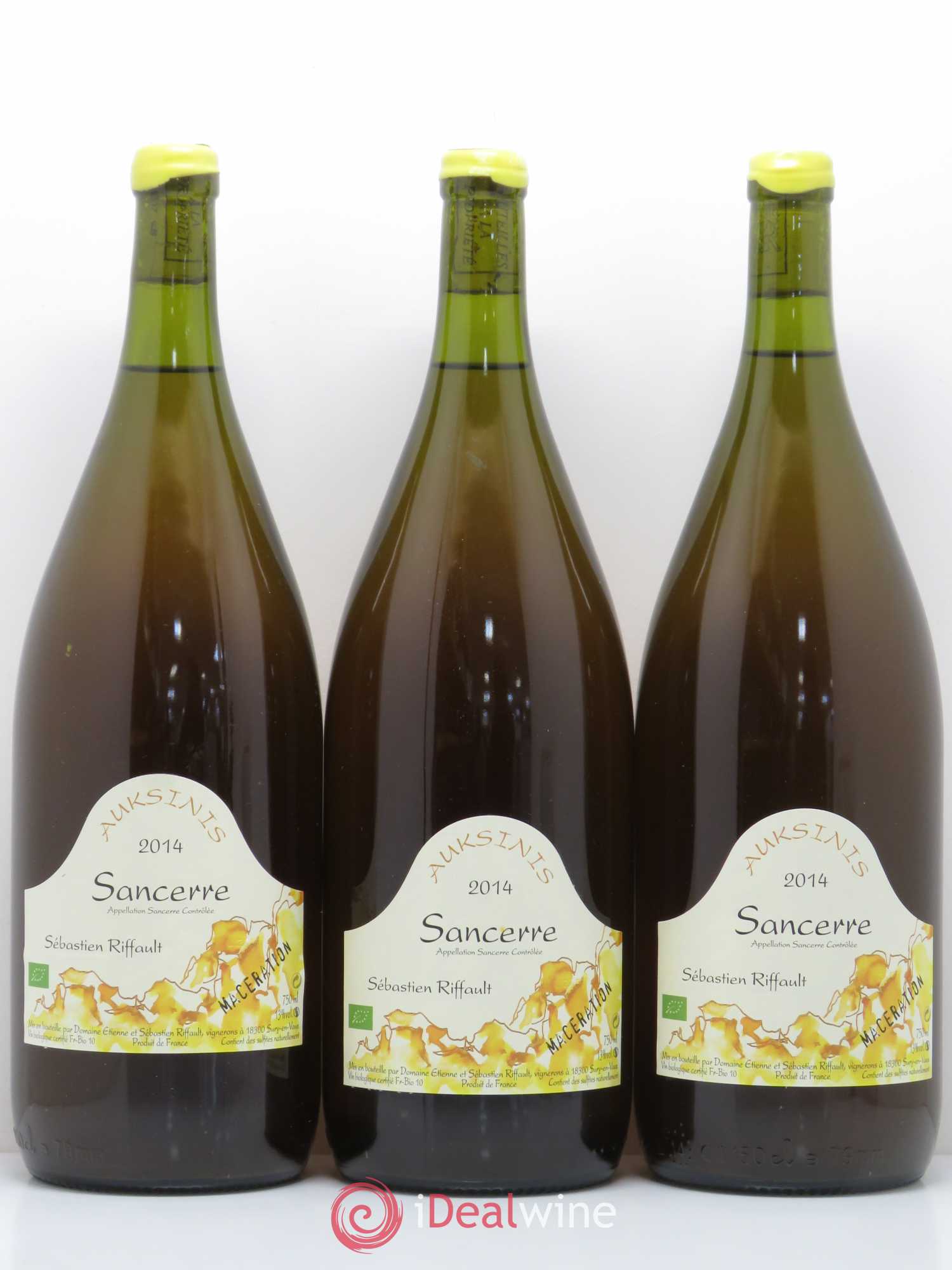 Sancerre Auksinis Riffault 2014 - Lot de 3 magnums - 0