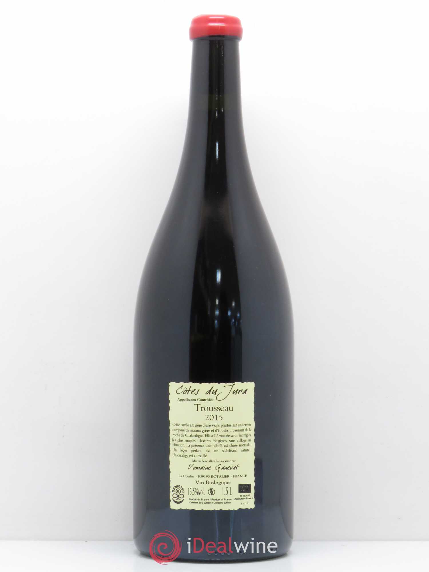 Côtes du Jura Plein Sud Jean-François Ganevat (Domaine) 2015 - Lot de 1 magnum - 1