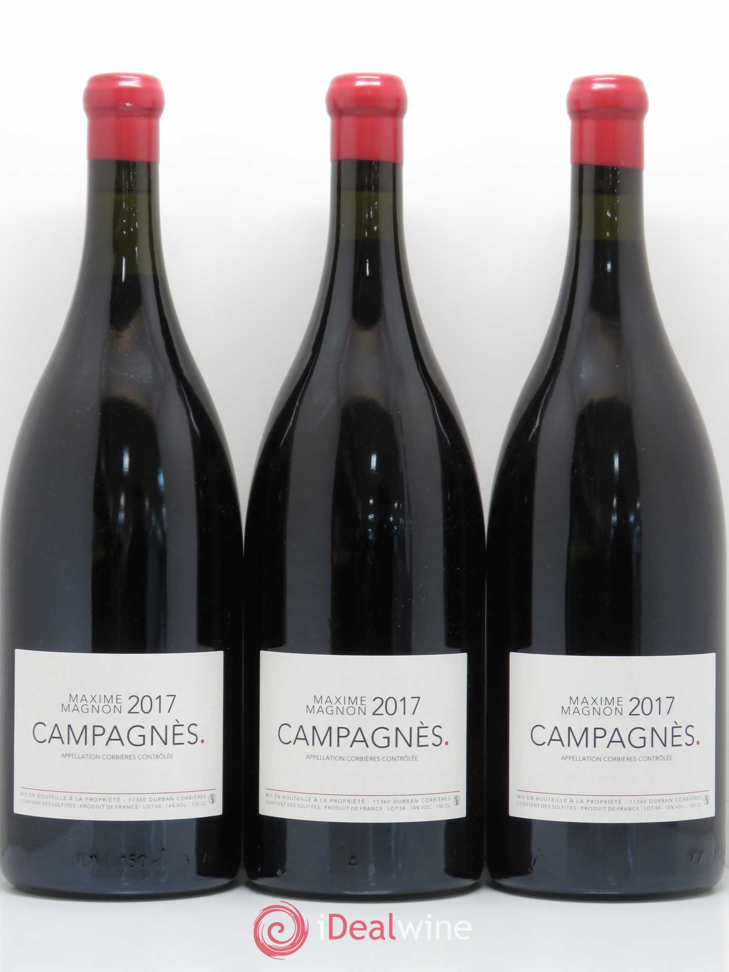 Corbières Campagnes Maxime Magnon 2017 - Posten von 3 Magnum - 0