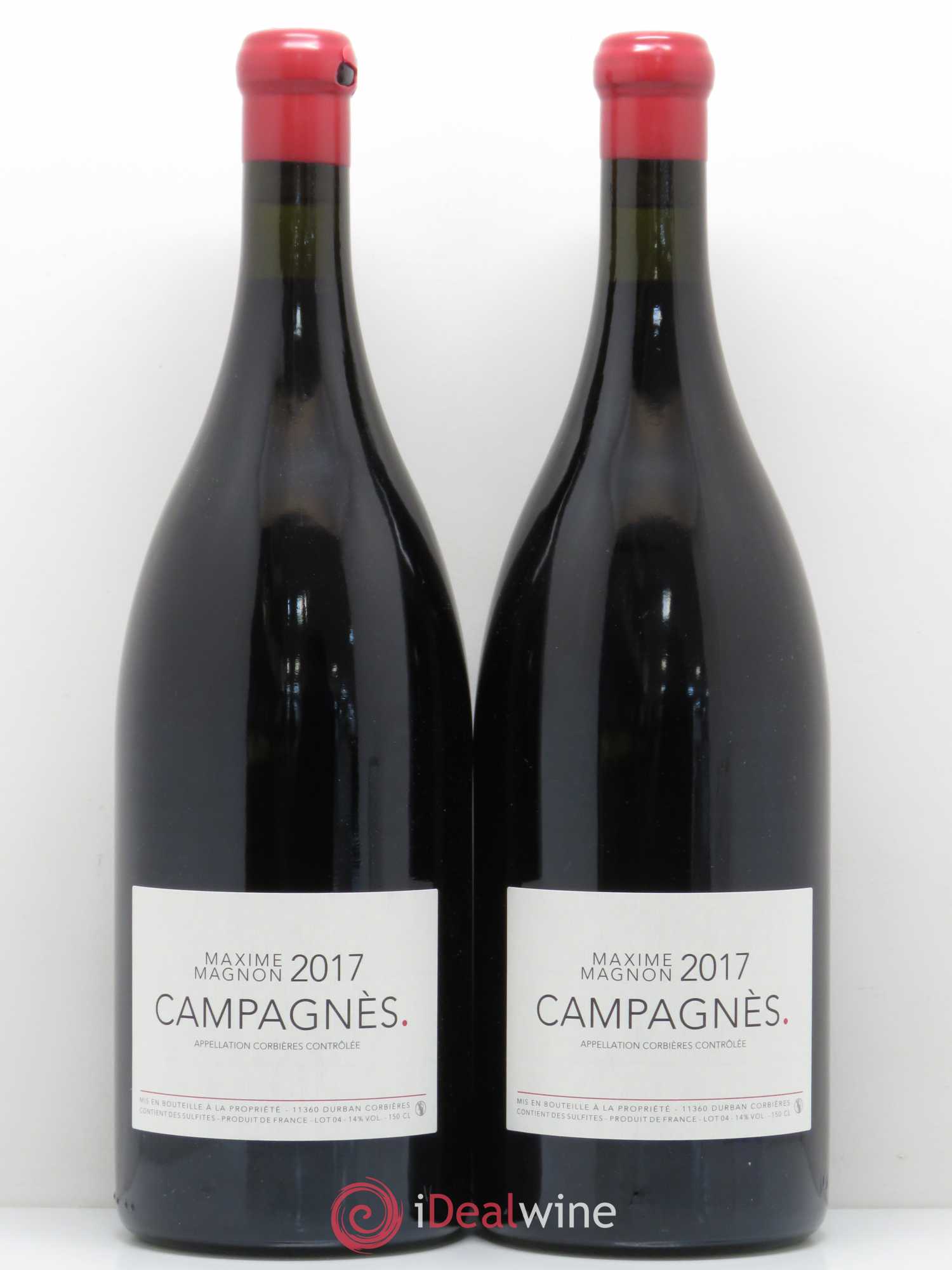 Corbières Campagnes Maxime Magnon 2017 - Posten von 2 Magnum - 0