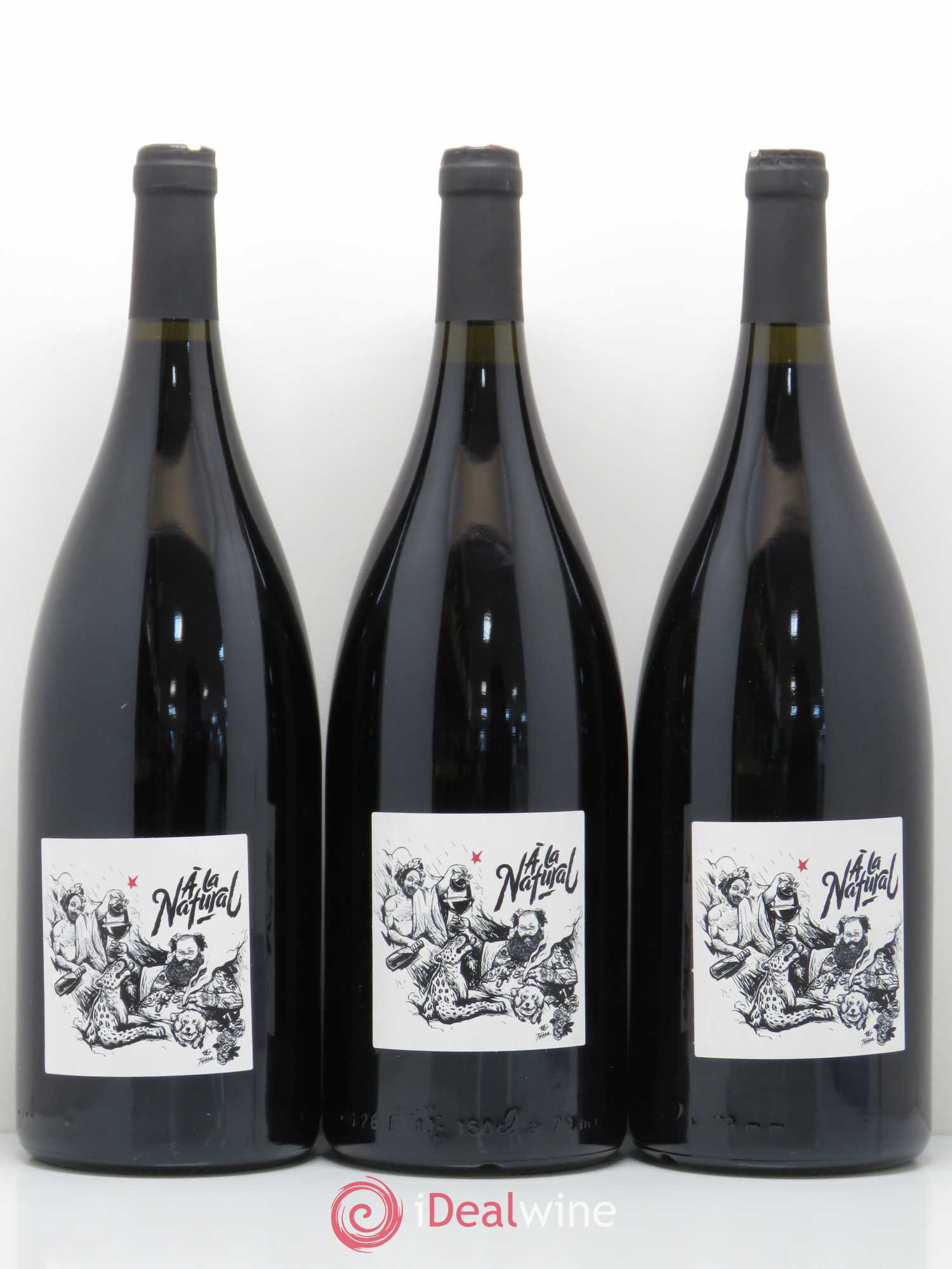 Vin de France A la natural Bouju - Posten von 3 Magnum - 0