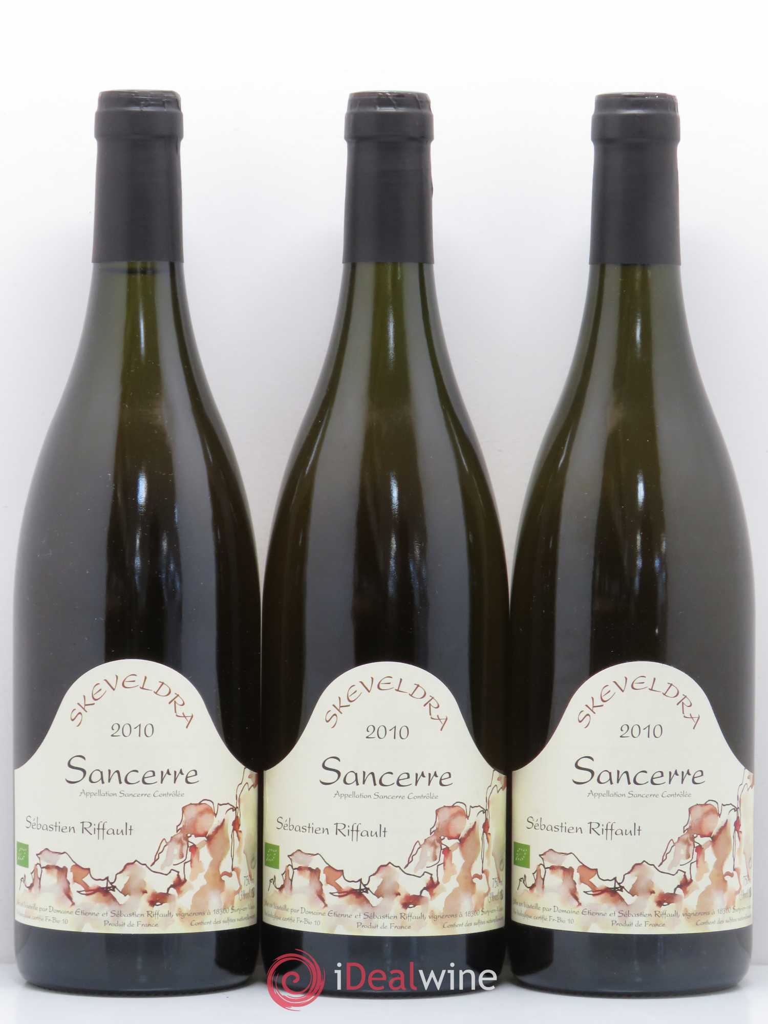 Sancerre Skeveldra Riffault 2010 - Lot de 5 bouteilles - 1