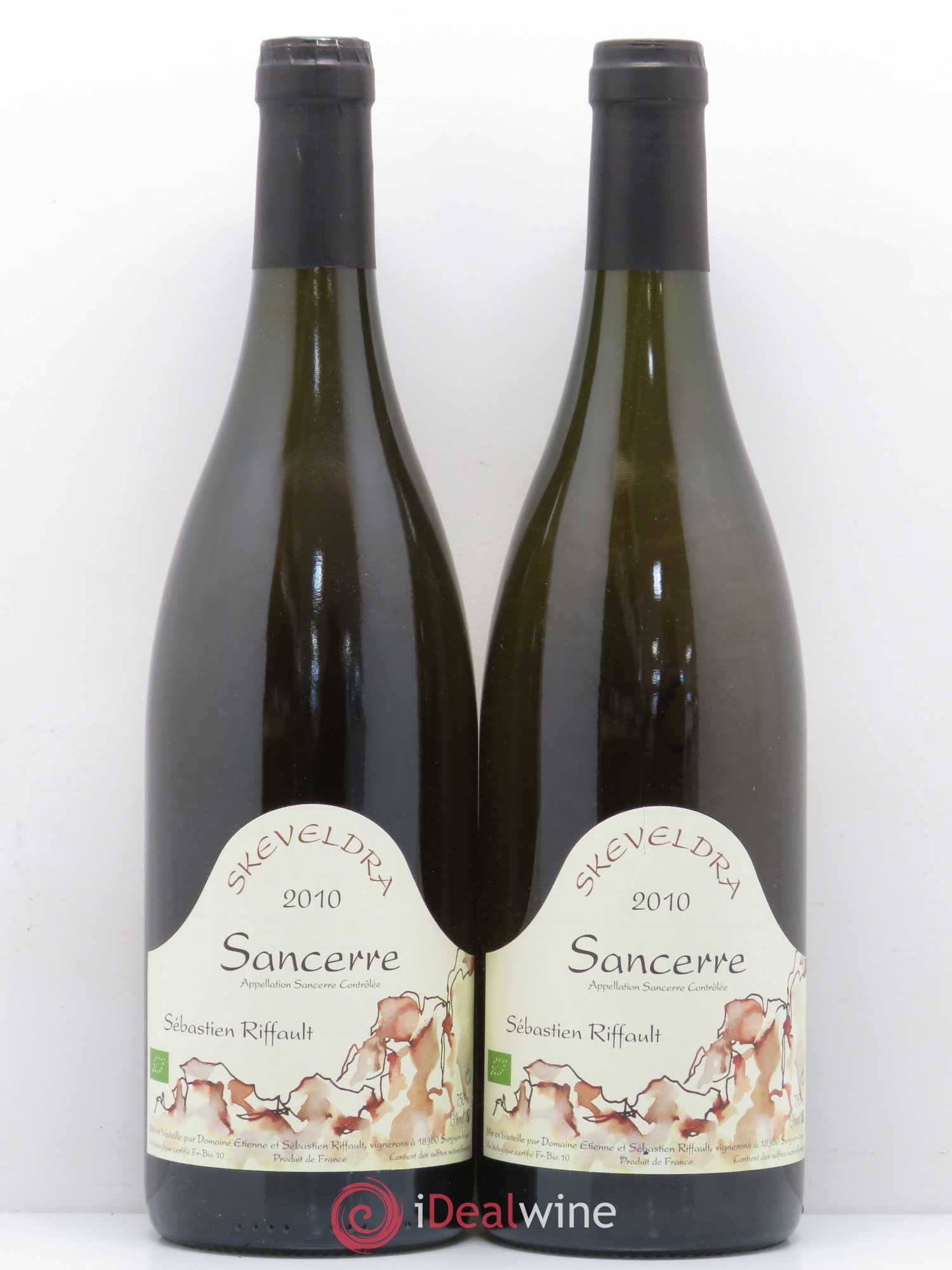 Sancerre Skeveldra Riffault 2010 - Lot de 5 bouteilles - 2