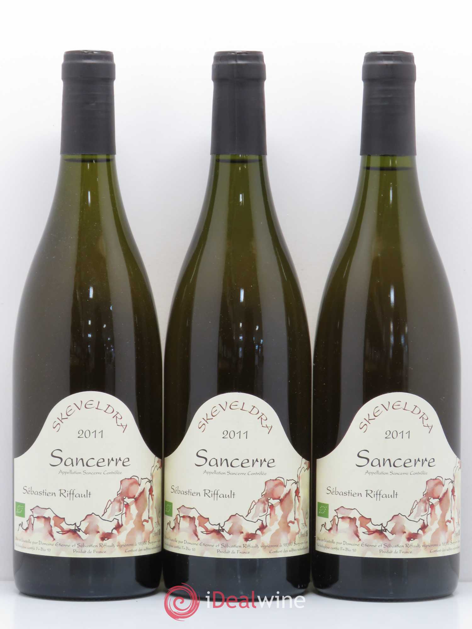 Sancerre Skeveldra Riffault 2011 - Lot of 5 bottles - 1