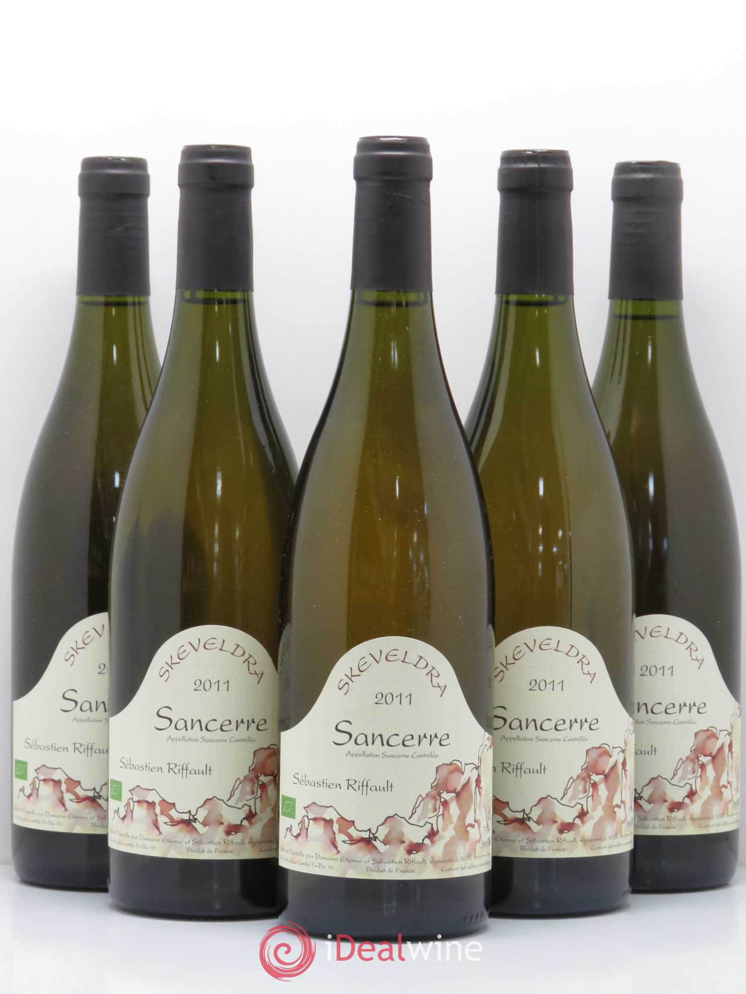 Sancerre Skeveldra Riffault 2011 - Lot of 5 bottles - 0
