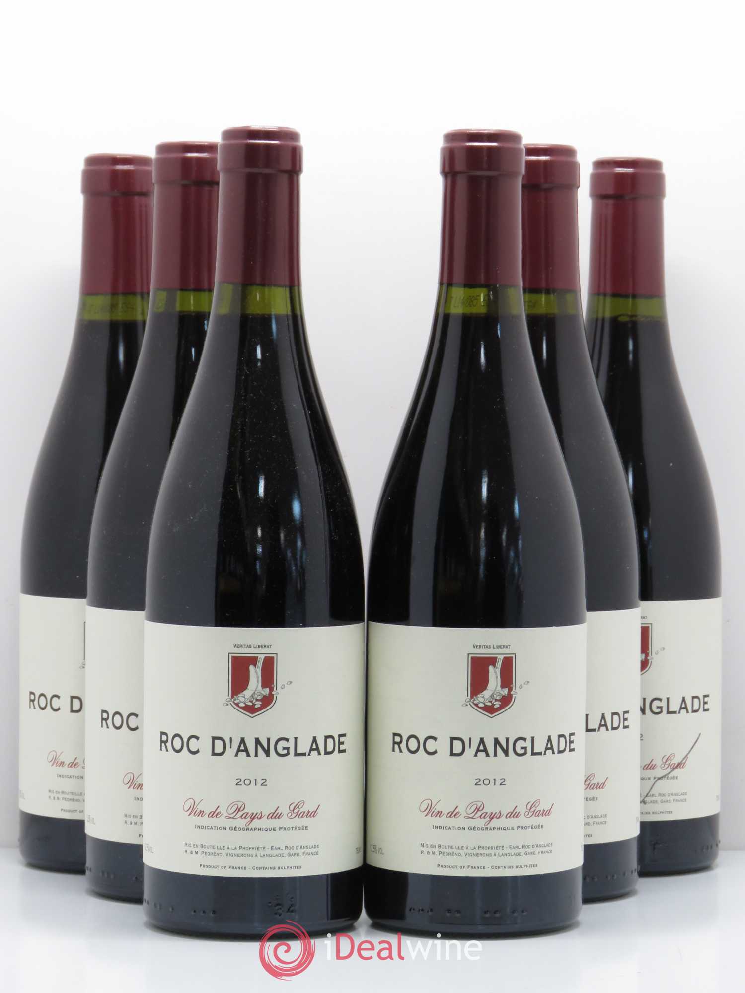 Gard Roc d'Anglade Rémy Pédréno 2012 - Posten von 6 Flaschen - 0