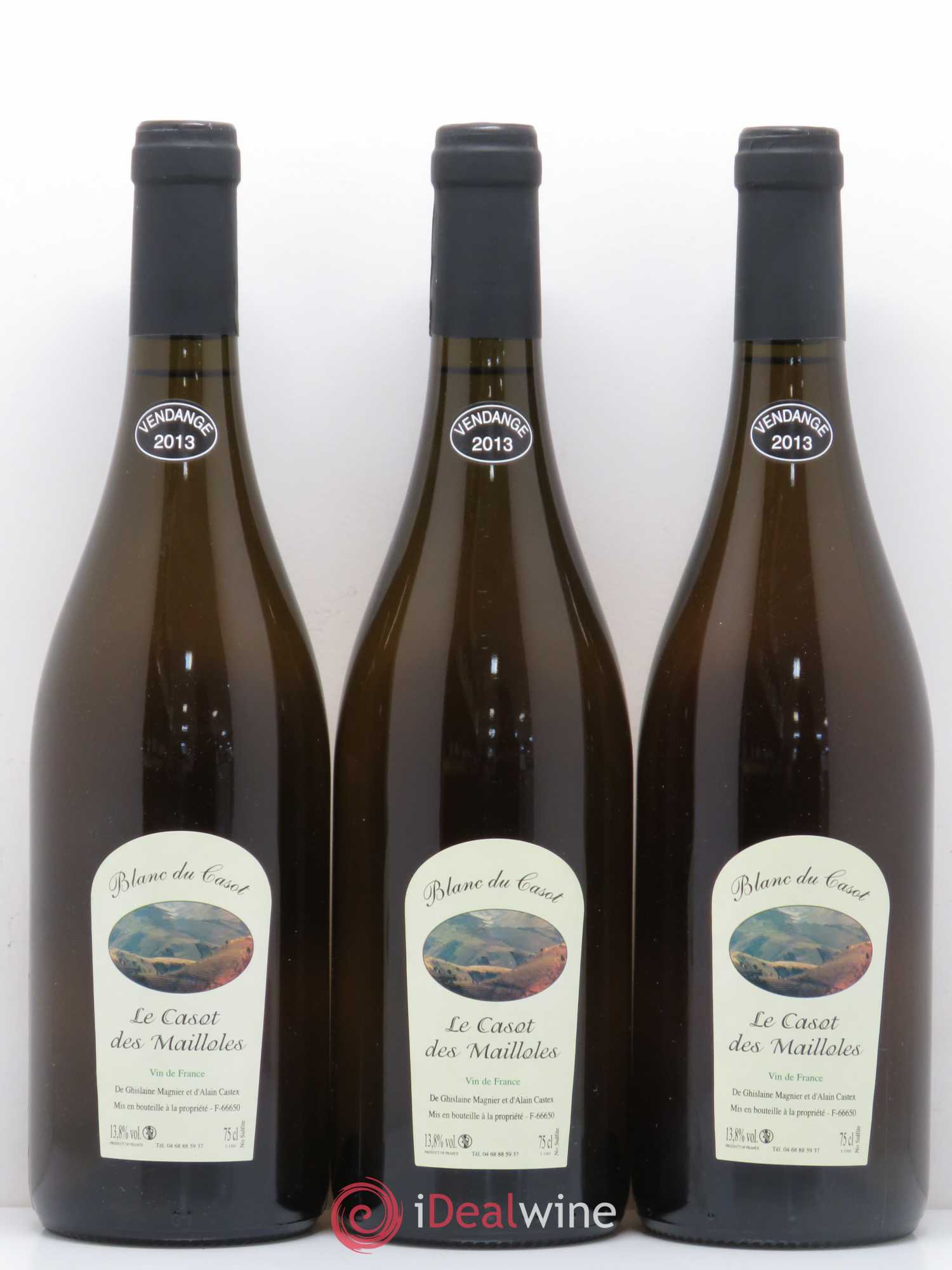 Vin de France Le Casot des Mailloles 2013 - Posten von 3 Flaschen - 0