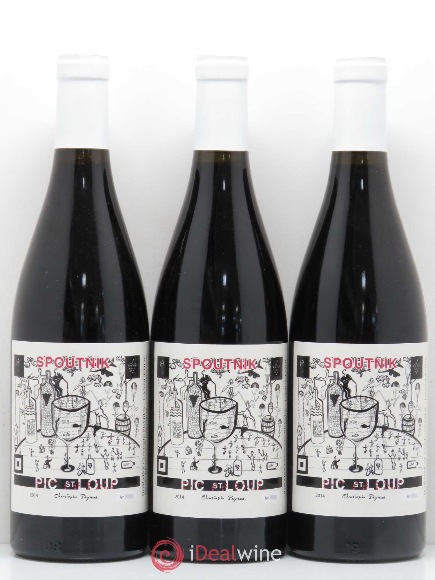 Pic Saint-Loup Clos des Reboussiers Spoutnik 2014 - Lot de 6 bouteilles - 1