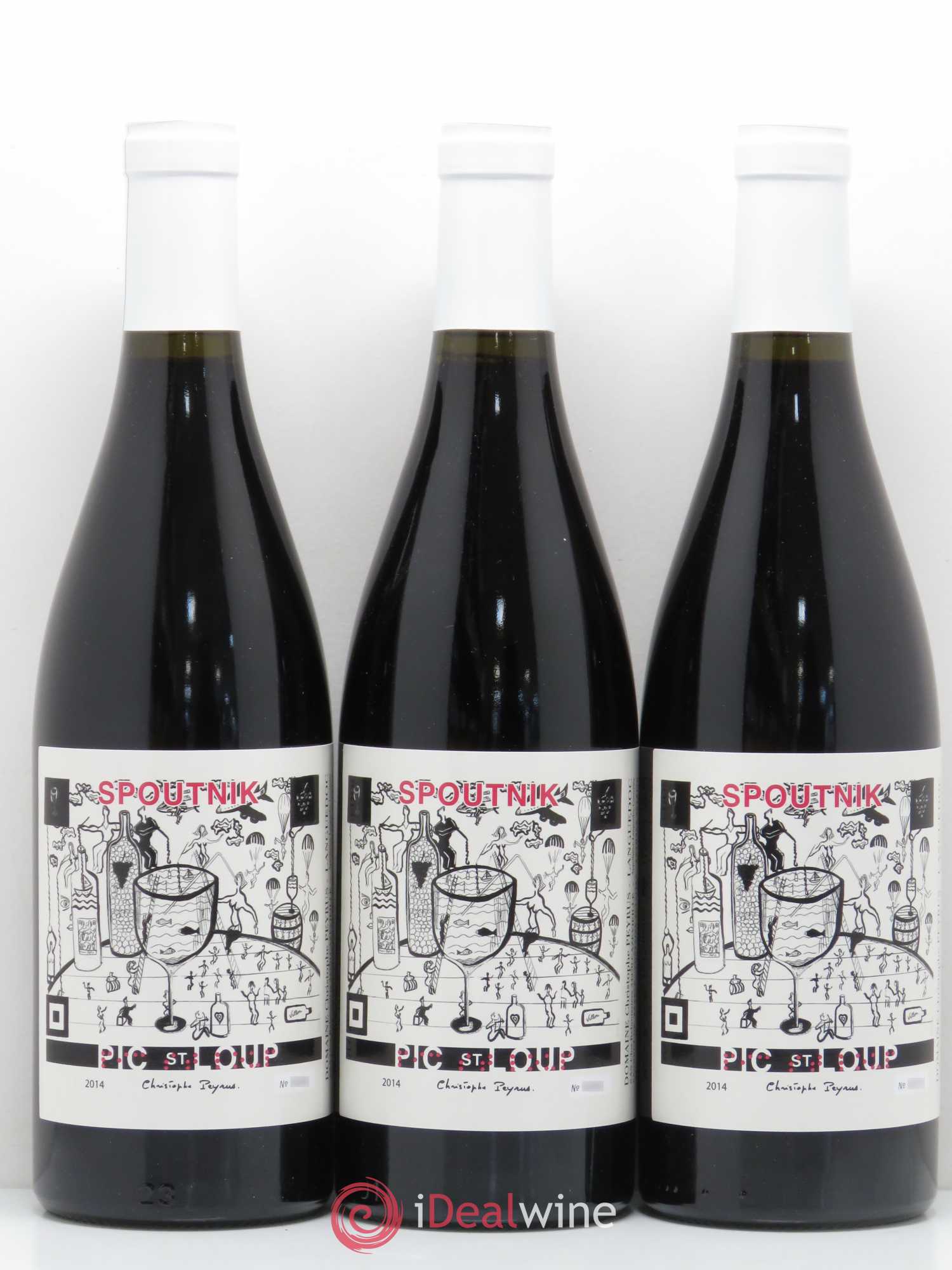 Pic Saint-Loup Clos des Reboussiers Spoutnik 2014 - Lot de 6 bouteilles - 1