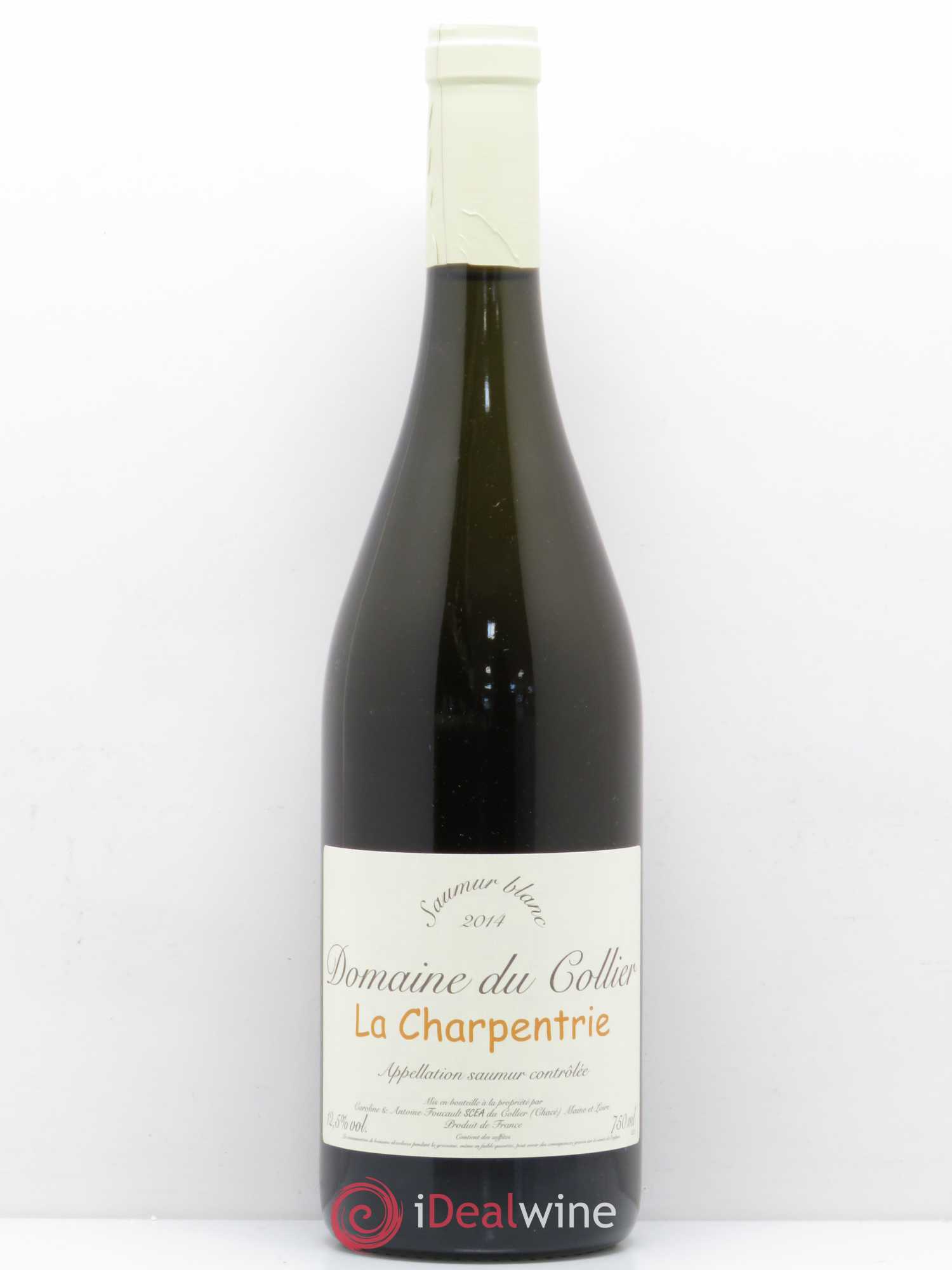 Saumur La Charpentrie Domaine du Collier 2014 - Lot de 1 bouteille - 0