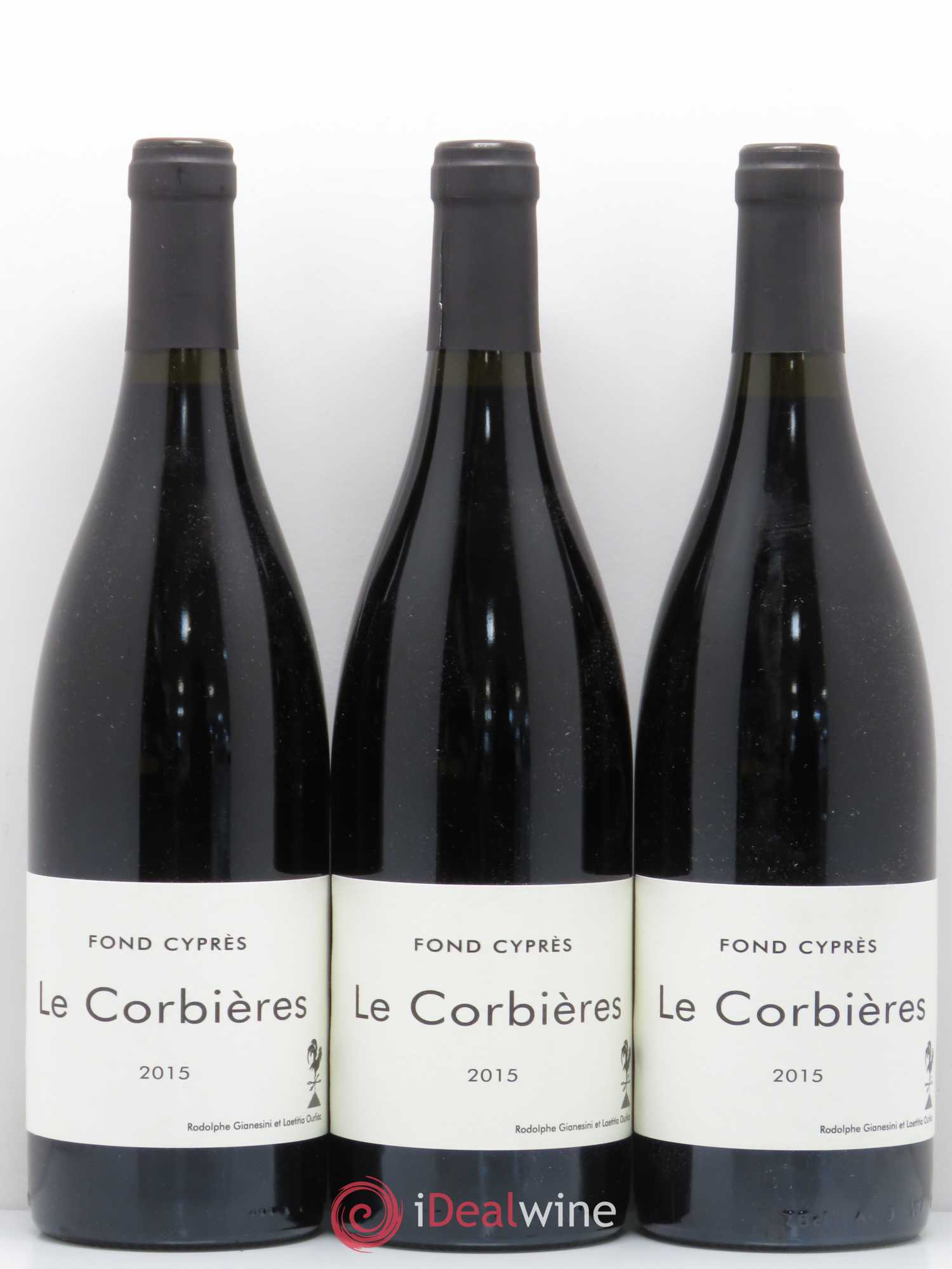 Corbières Fond Cypres 2015 - Lot de 6 bouteilles - 1
