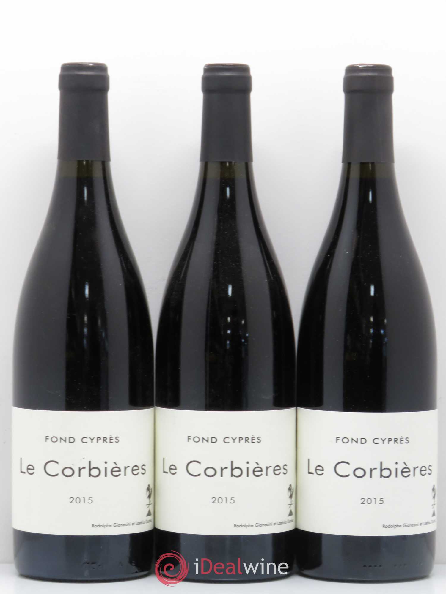 Corbières Fond Cypres 2015 - Posten von 6 Flaschen - 1