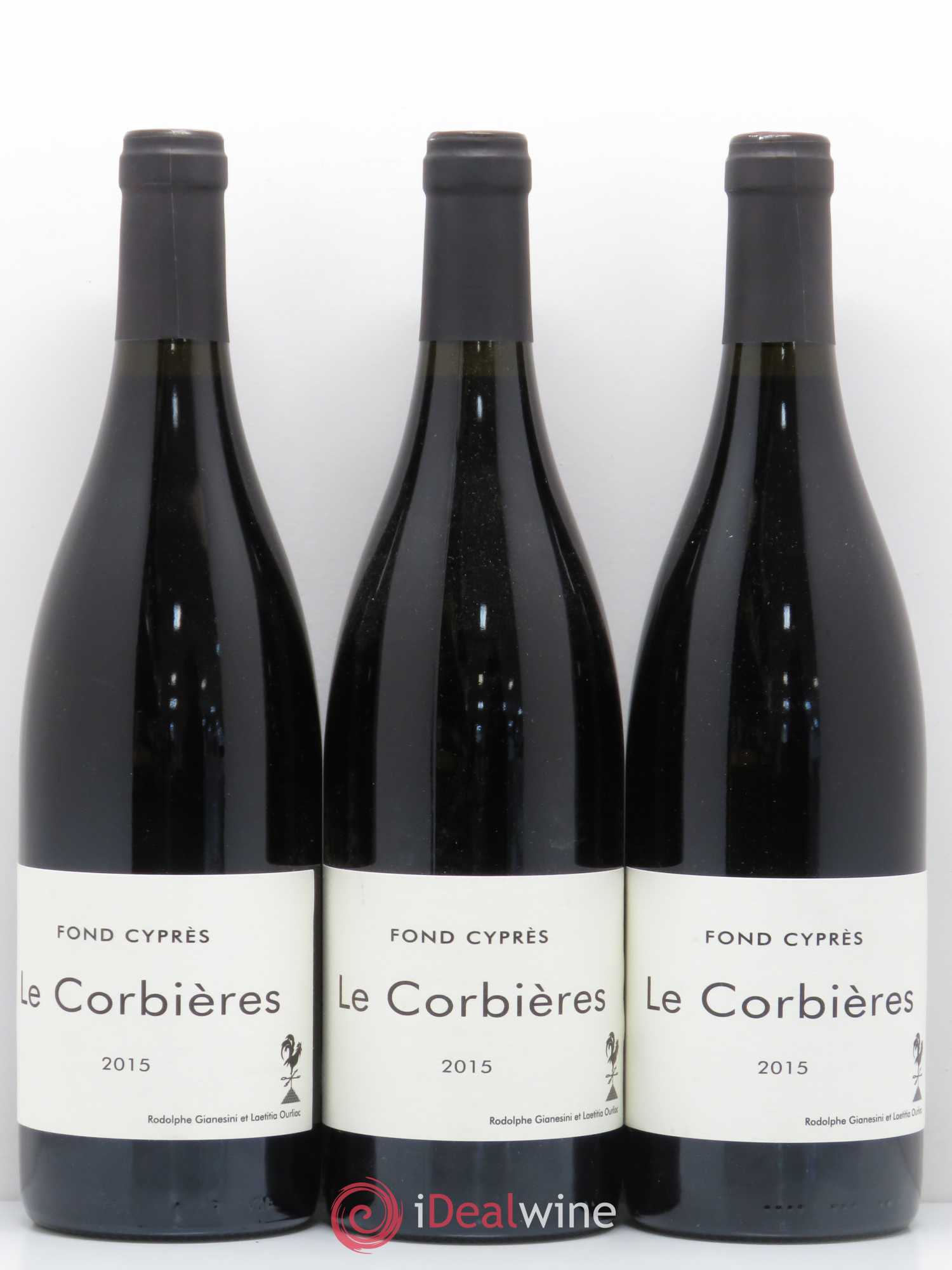 Corbières Fond Cypres 2015 - Posten von 6 Flaschen - 2