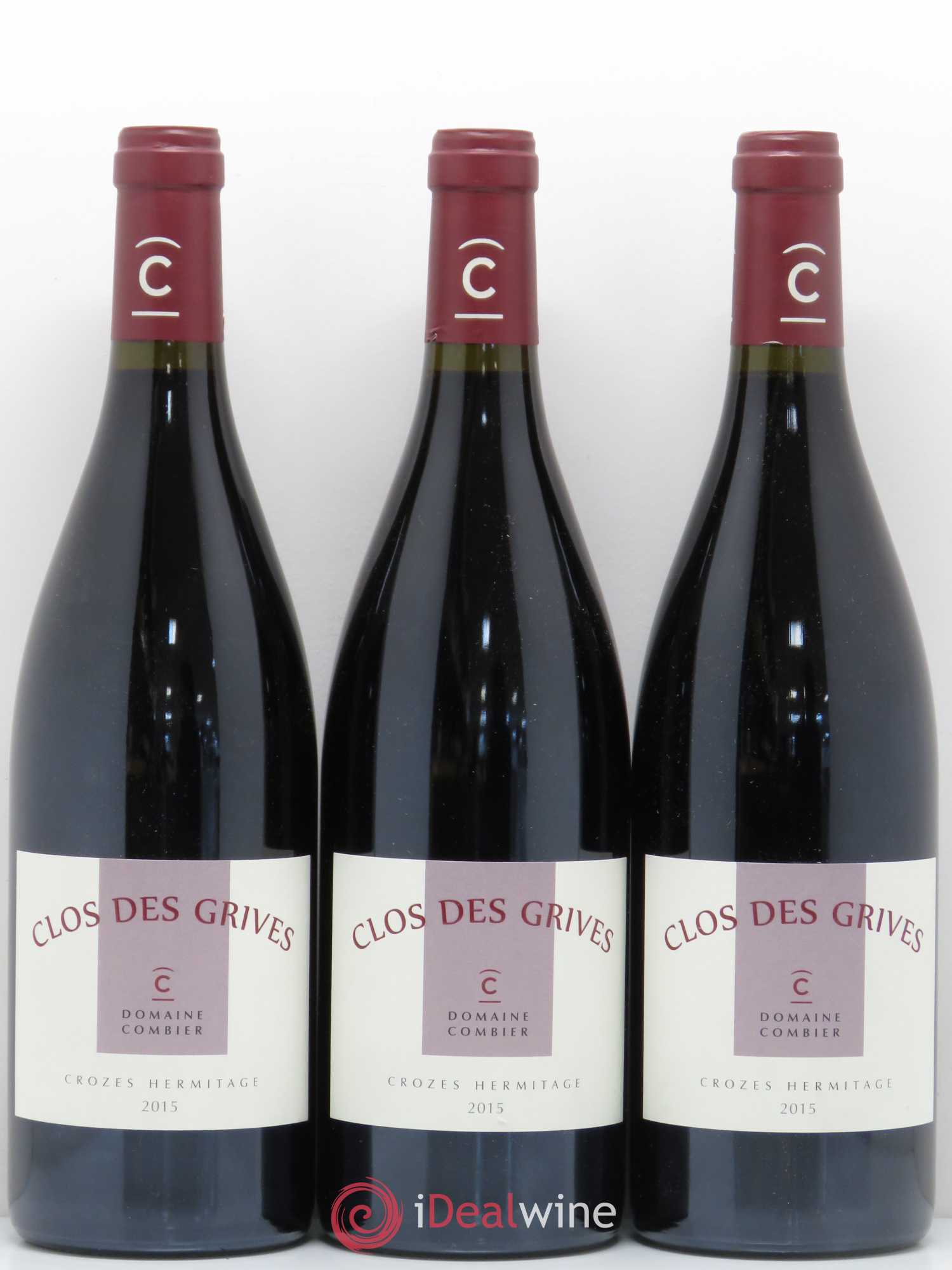 Crozes-Hermitage Clos des Grives Combier 2015 - Lot de 6 bouteilles - 2