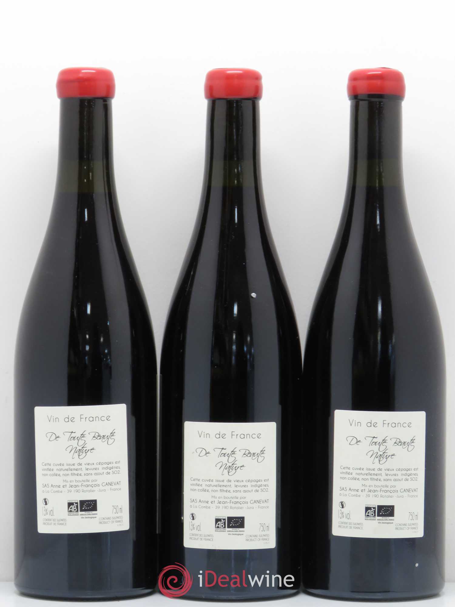 Vin de France De Toute Beauté Ganevat (Domaine) 2015 - Lotto di 6 bottiglie - 2