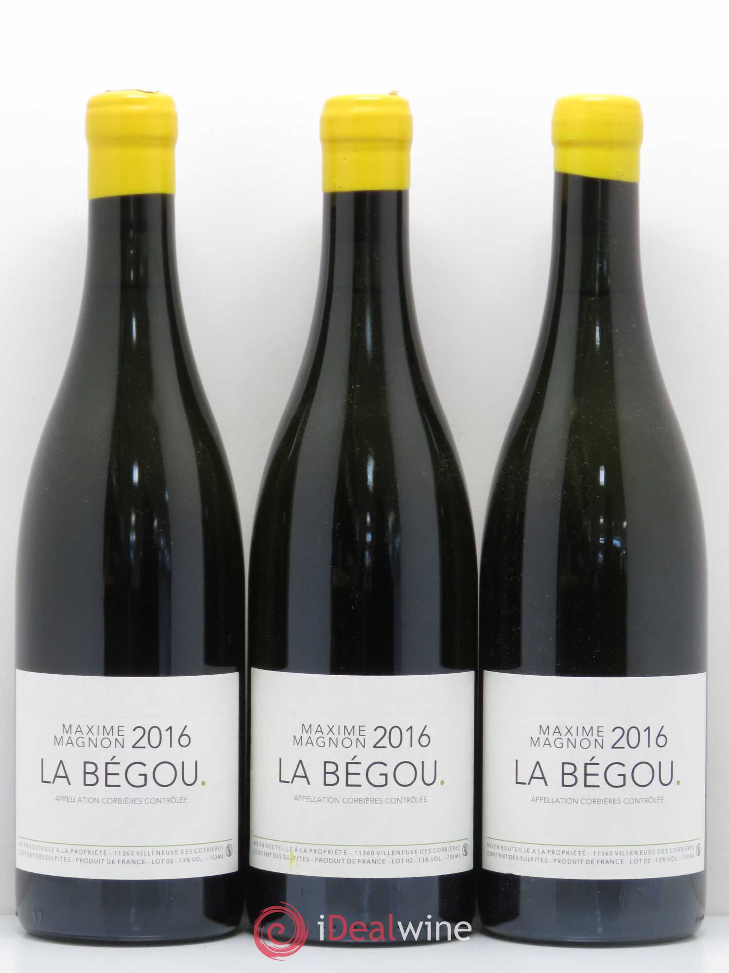 Corbières La Begou Maxime Magnon 2016 - Posten von 6 Flaschen - 2