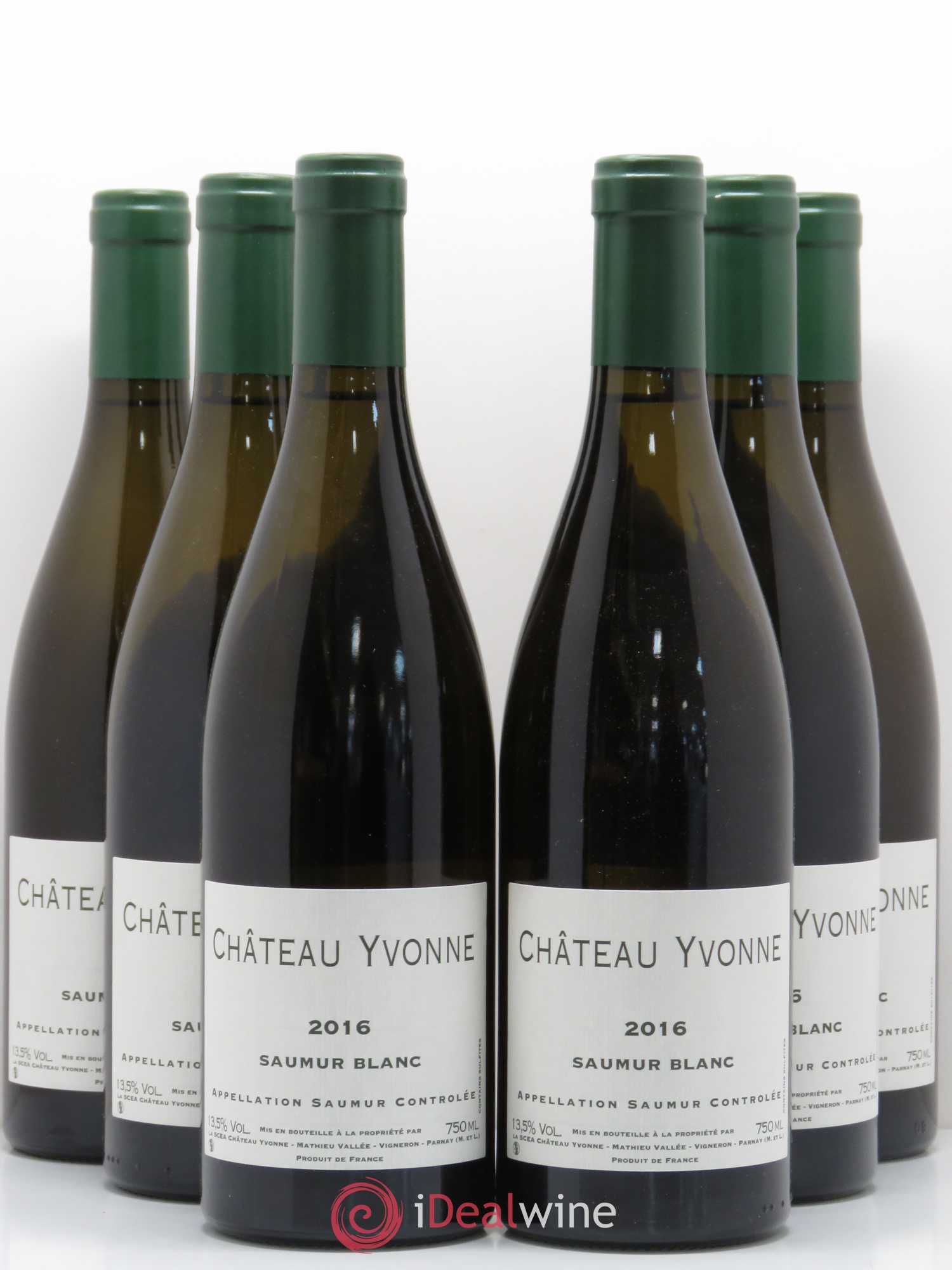 Saumur Château Yvonne 2016 - Lot de 6 bouteilles - 0