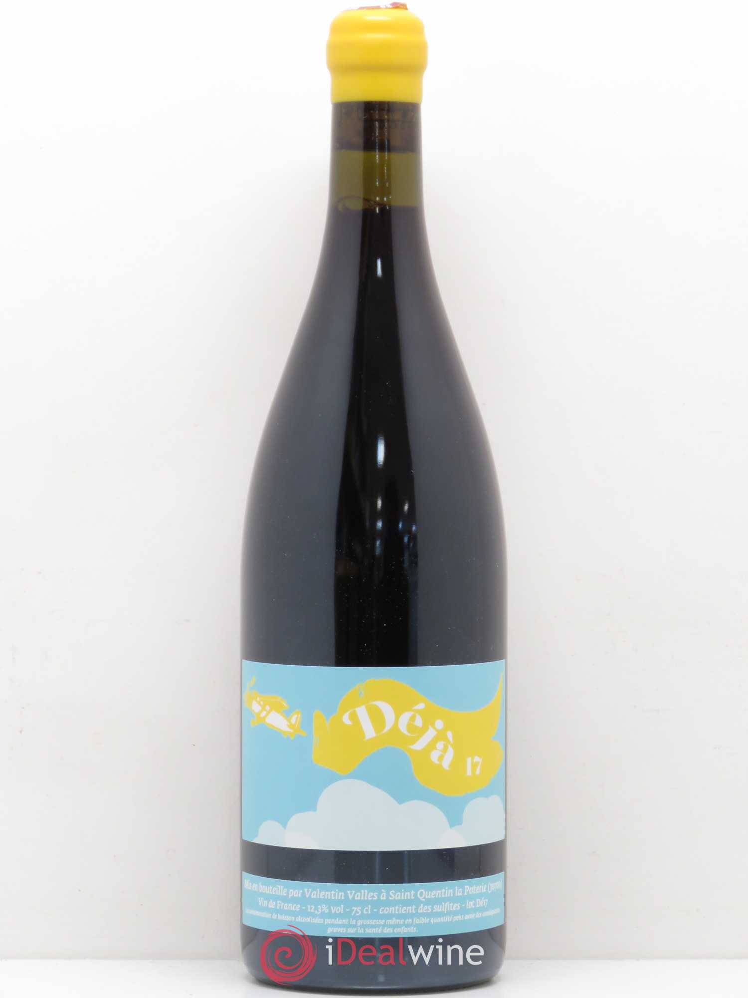 Vin de France Déjà Valentin Valles 2017 - Lot de 1 bouteille - 0