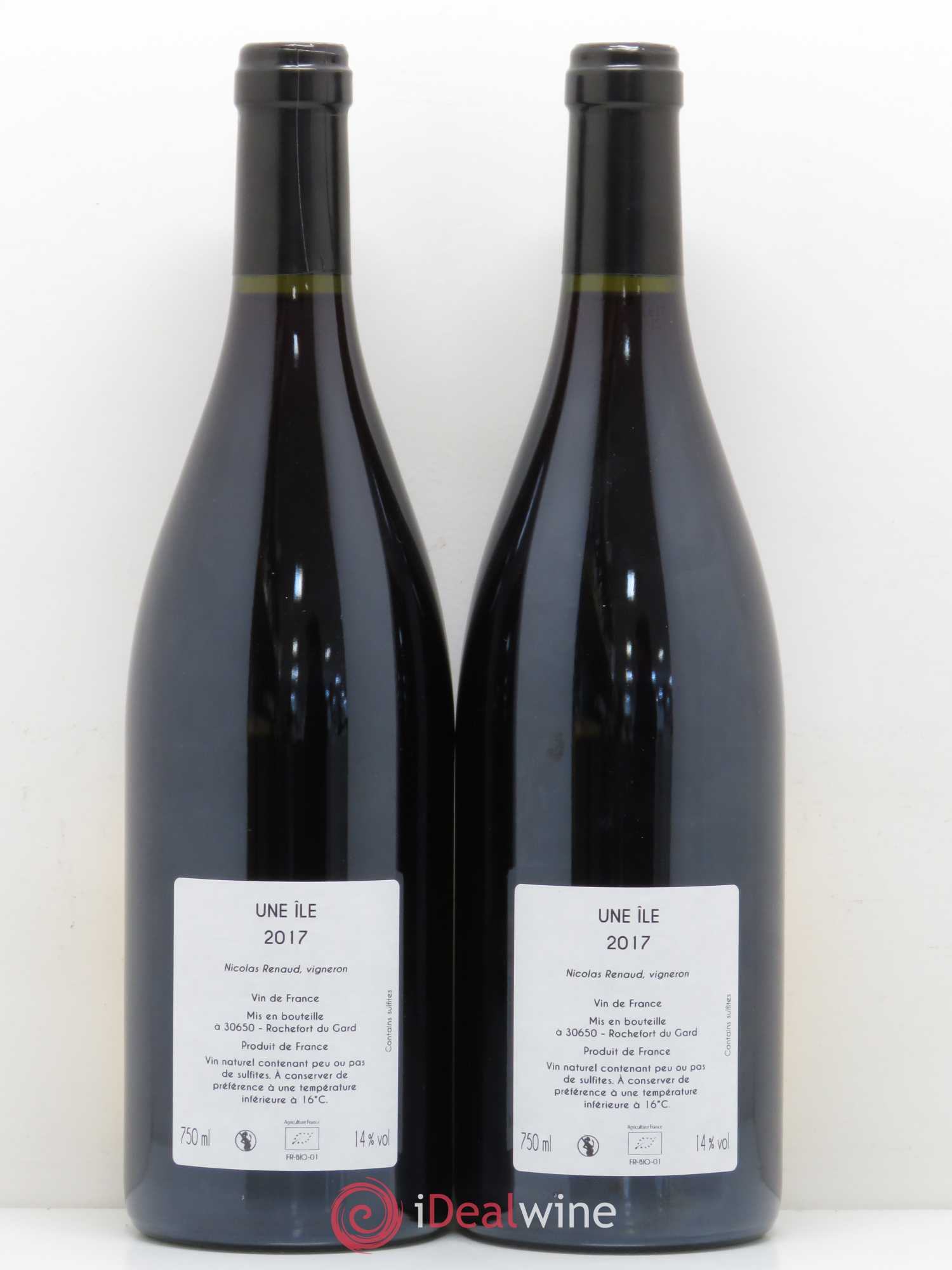 Vin de France Une Ile Clos des Grillons 2017 - Posten von 2 Flaschen - 1
