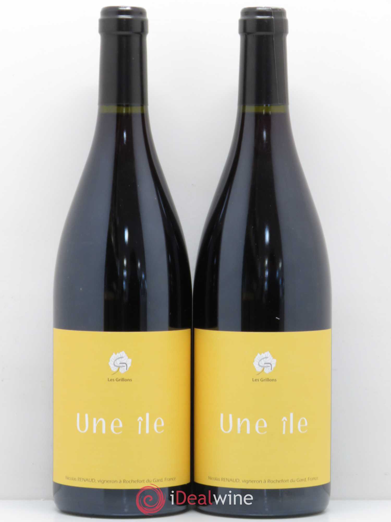 Vin de France Une Ile Clos des Grillons 2017 - Posten von 2 Flaschen - 0