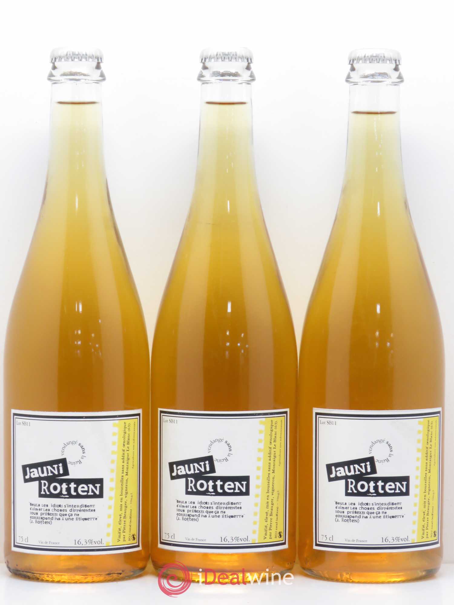 Vin de France Jauni Rotten - Lot of 5 bottles - 1